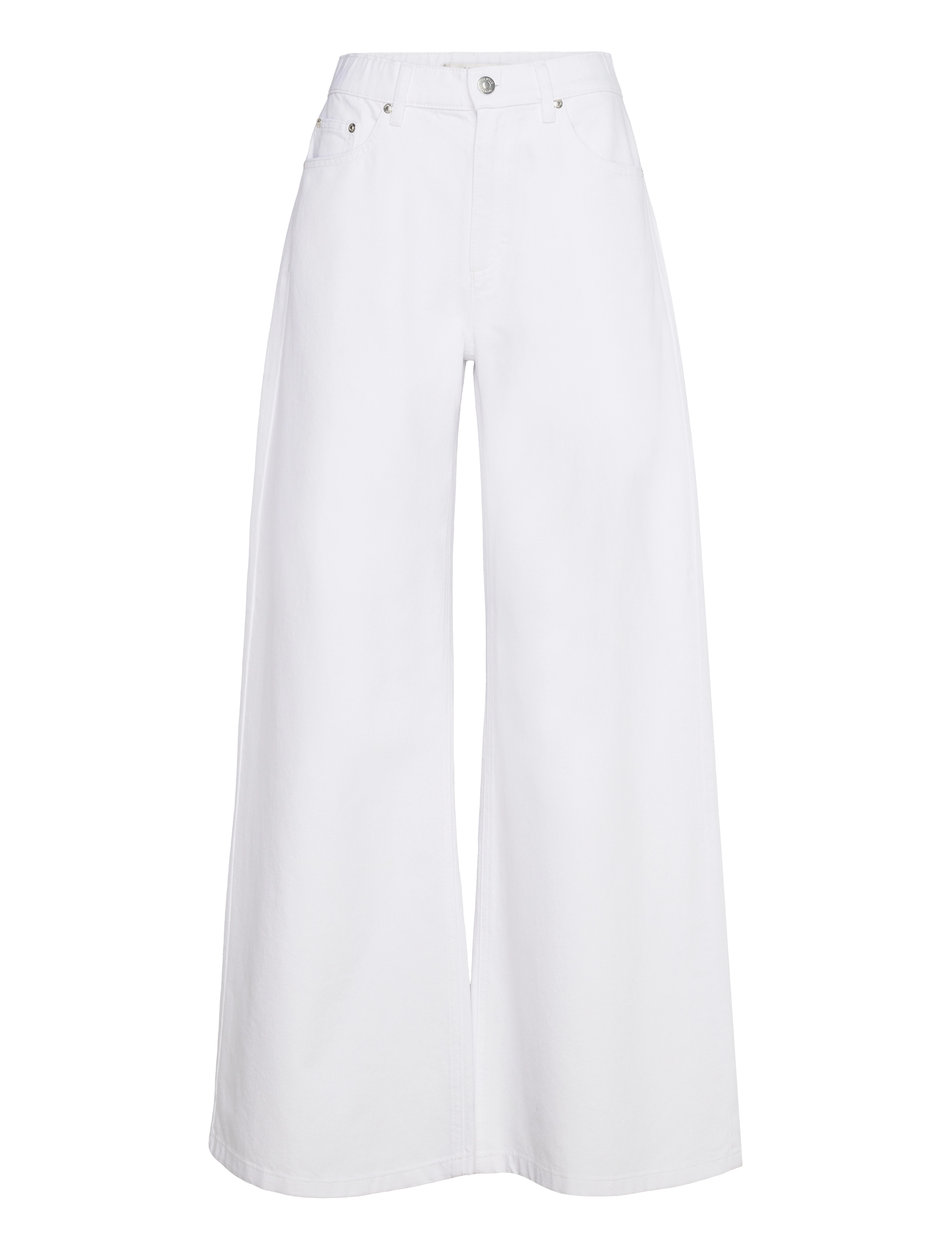 Gestuz - MilyGZ MW wide jeans - white wash - 1