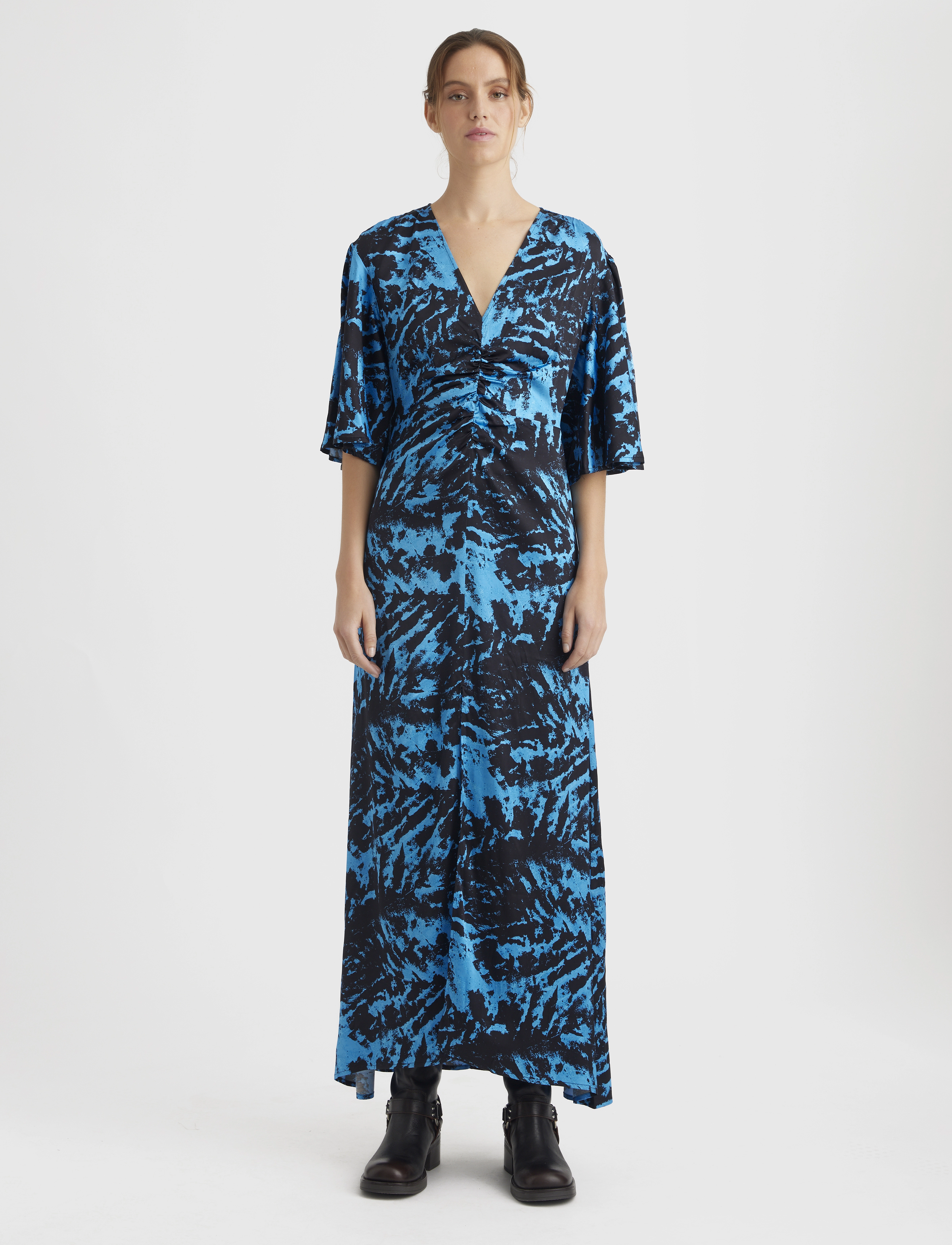 Gestuz - BlakeyGZ dress - blue structure - 3