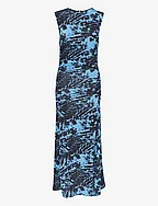 BliaGZ P long dress - BLUE STRUCTURE