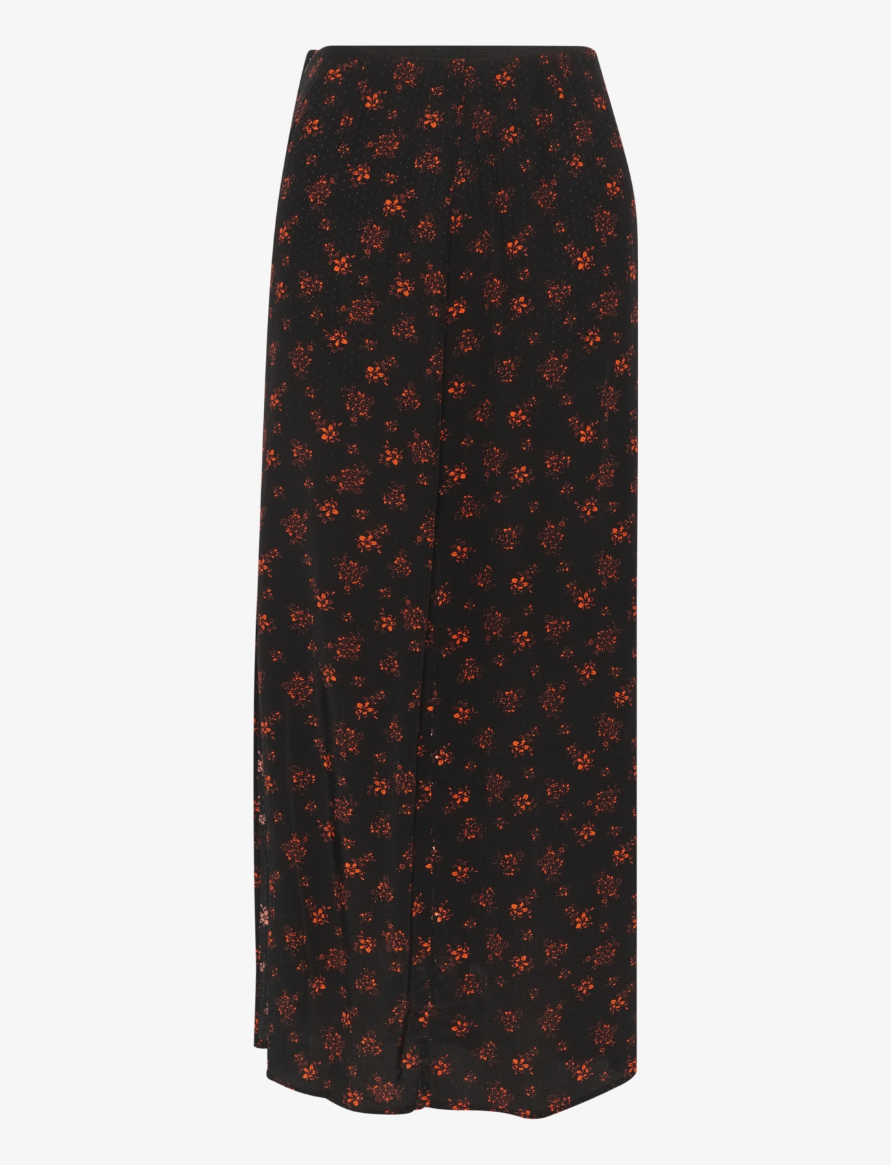 Gestuz SanvieGZ HW skirt - Röcke - DITSY BLACK AND RED FLOWER / black
