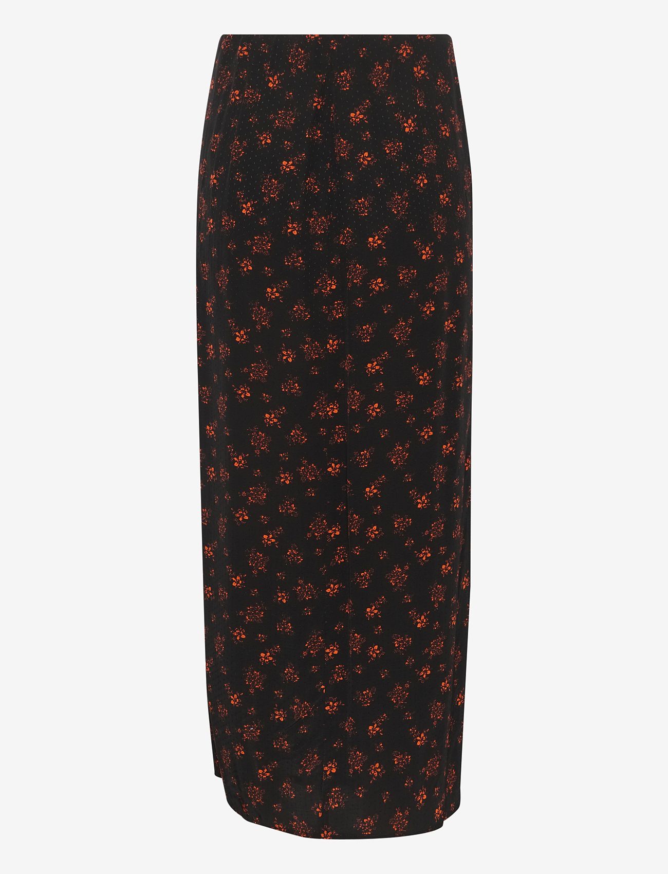 Gestuz - SanvieGZ HW skirt - maxi nederdele - ditsy black and red flower - 2