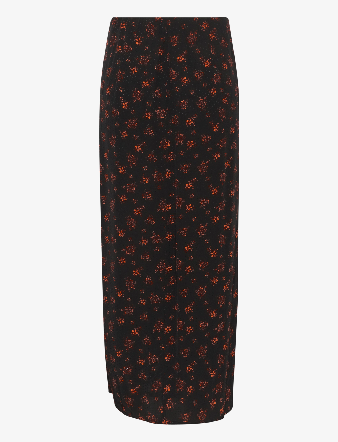 Gestuz - SanvieGZ HW skirt - maxi röcke - ditsy black and red flower - 2