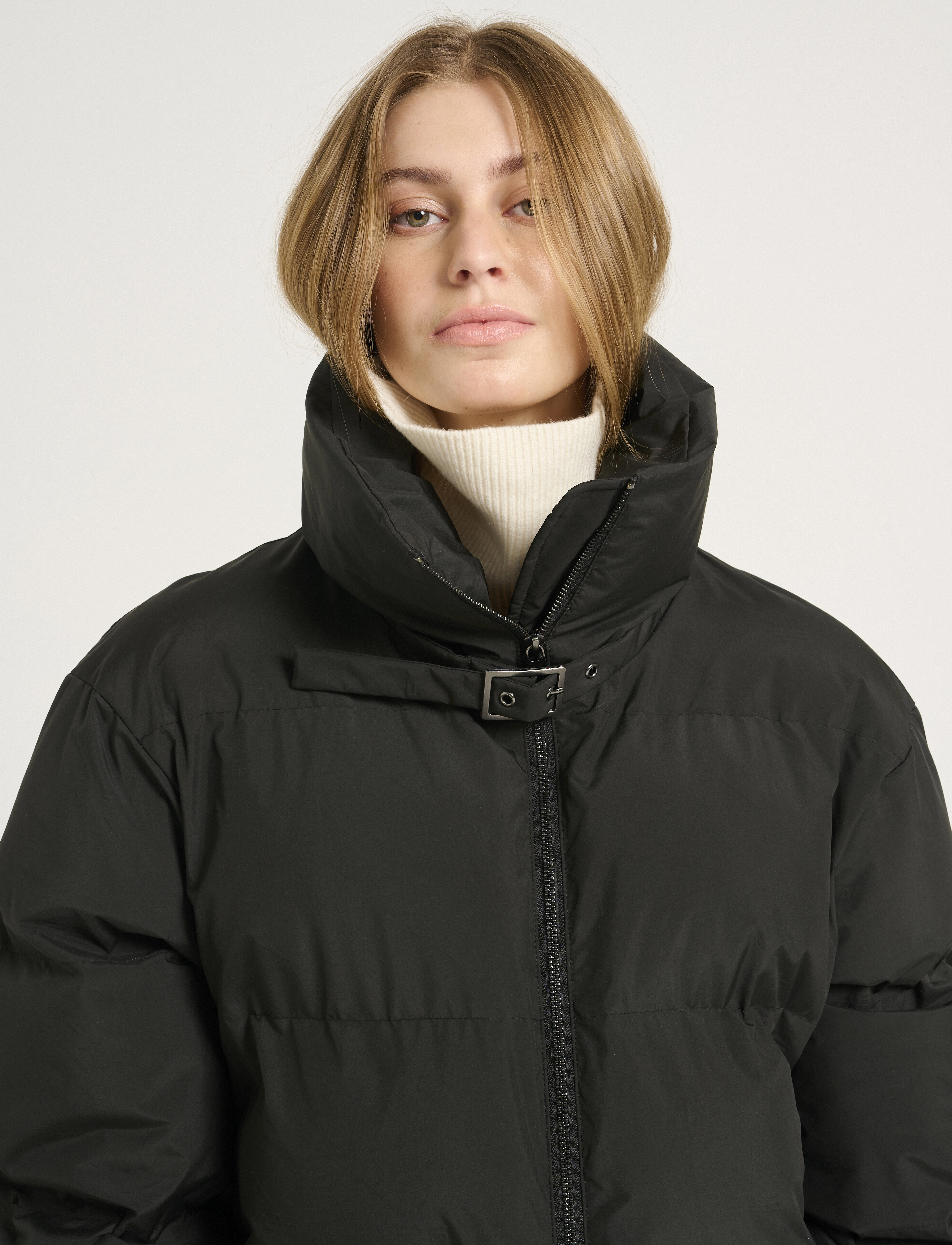 Gestuz - PinaraGZ long puffer - dunjakker - black - 3