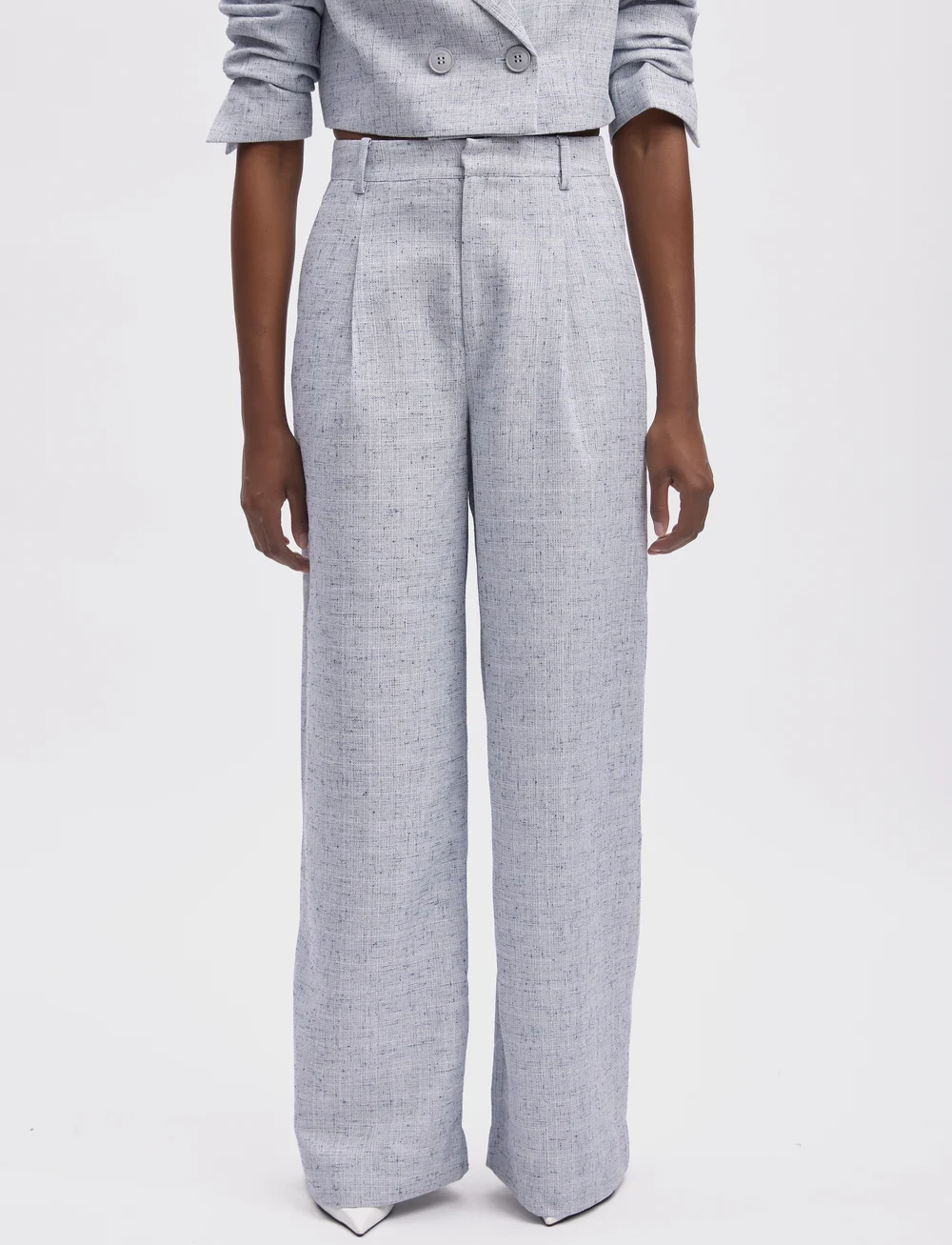 Gestuz - GisellyGZ HW pants - formell - blue multi melange - 0