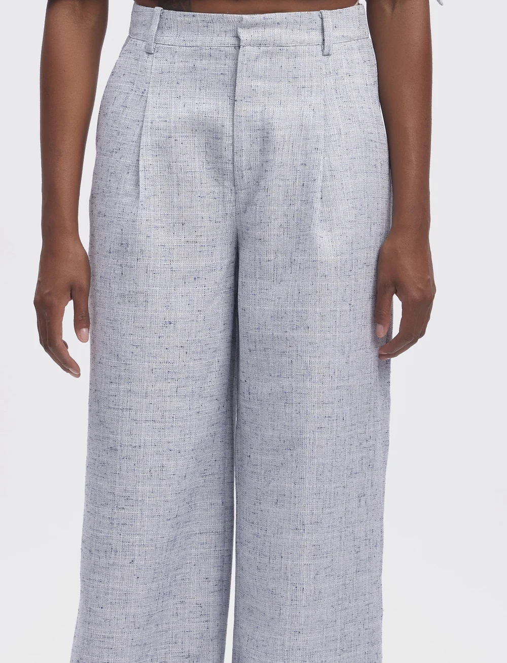 Gestuz - GisellyGZ HW pants - formell - blue multi melange - 5
