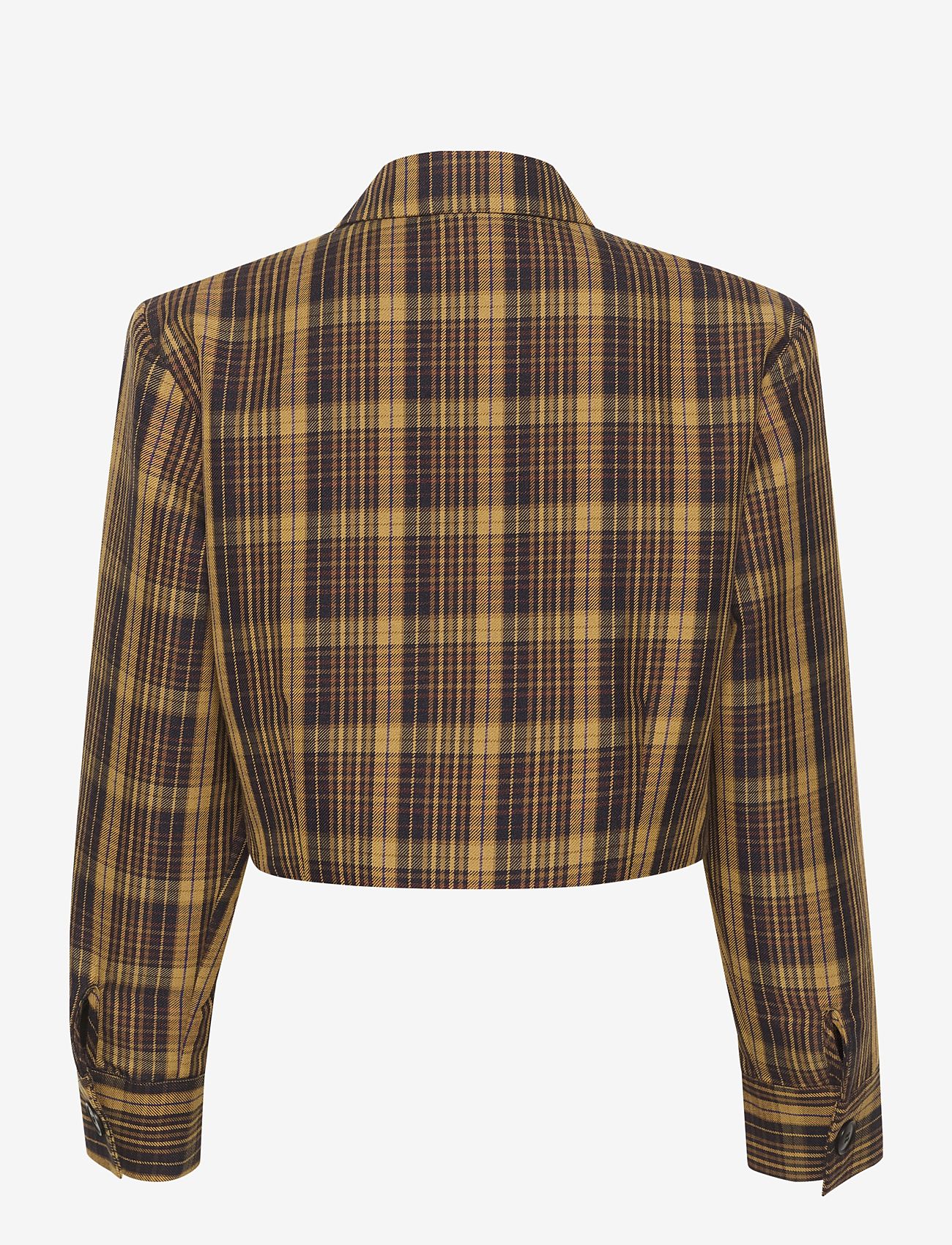 Gestuz - ChikaGZ blazer - cropped blazers - multi color check - 2