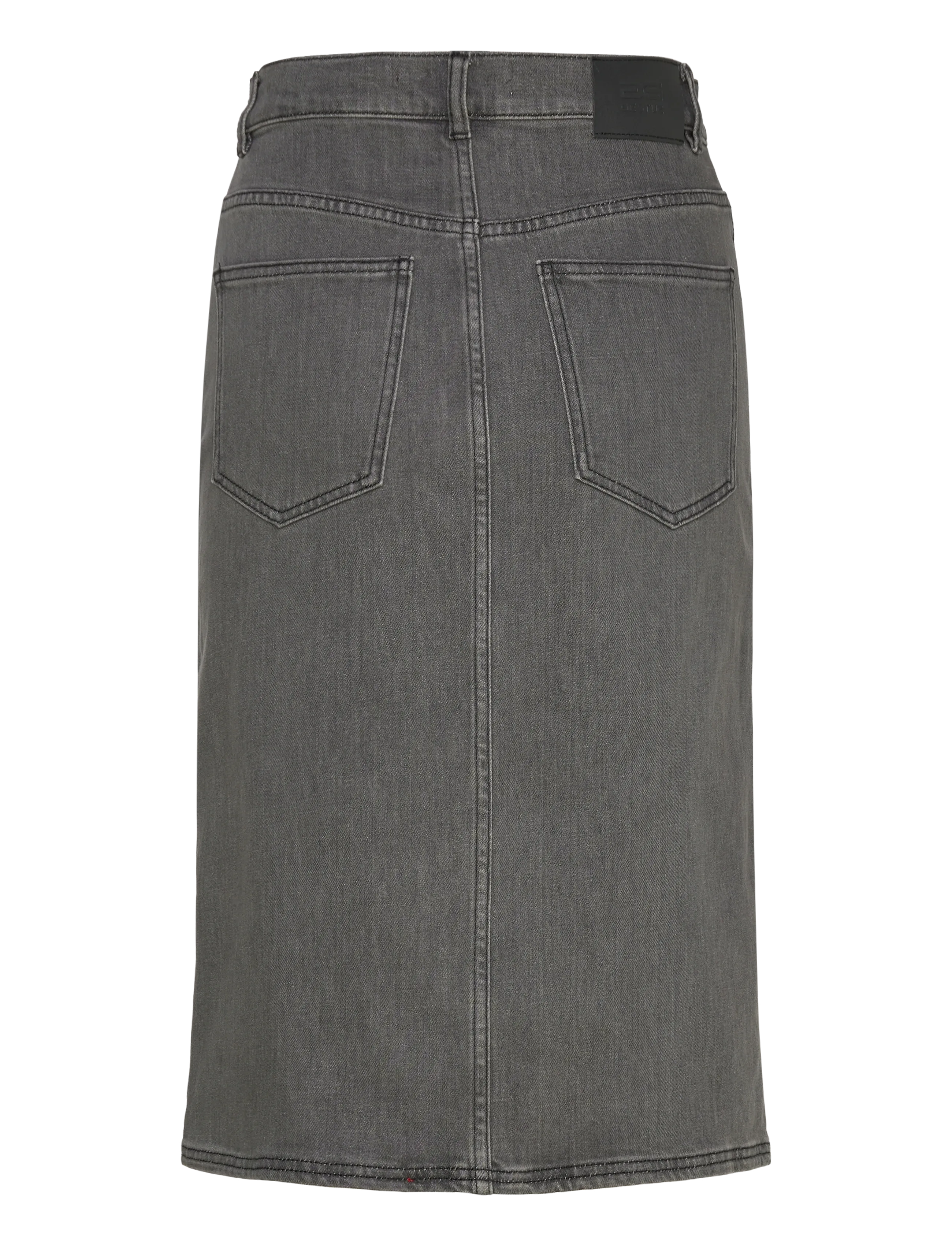 Gestuz - DeniaGZ HW midi skirt - jeanskjolar - black - 1