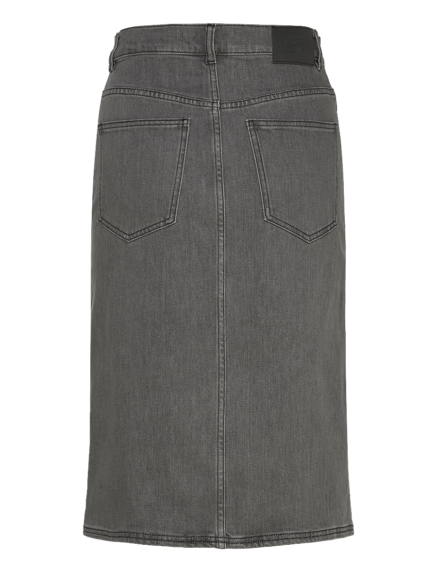 Gestuz - DeniaGZ HW midi skirt - teksaseelikud - black - 1