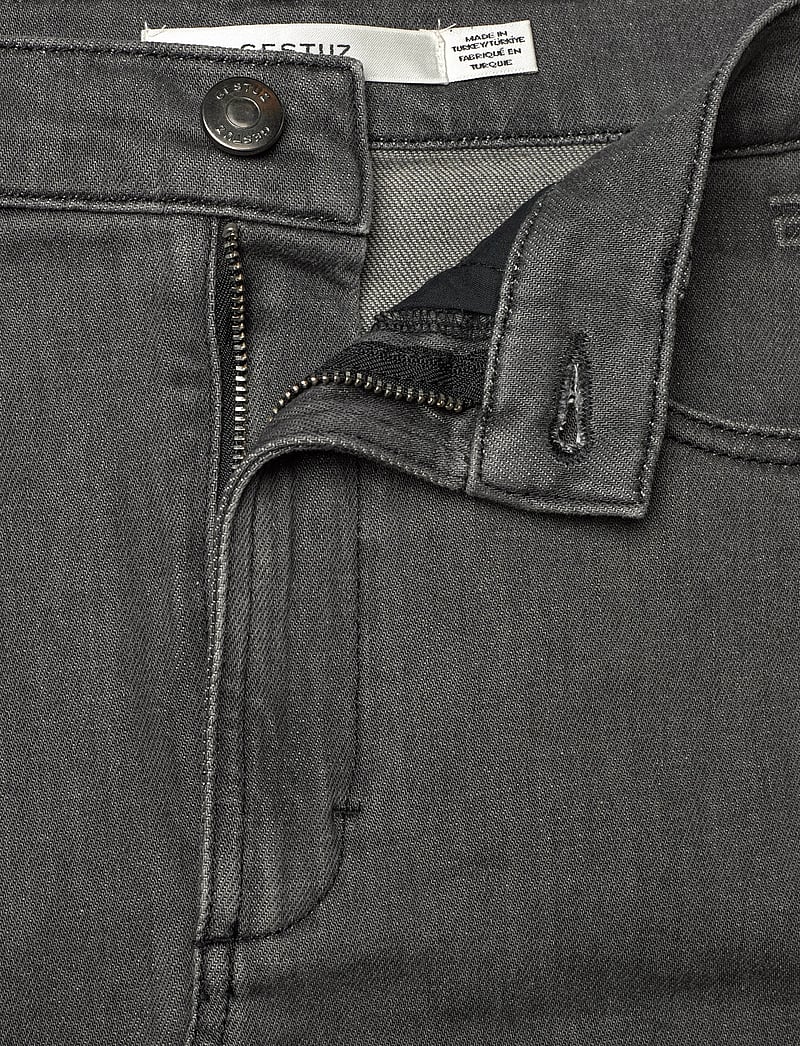 Gestuz - DeniaGZ HW midi skirt - jeanskjolar - black - 3