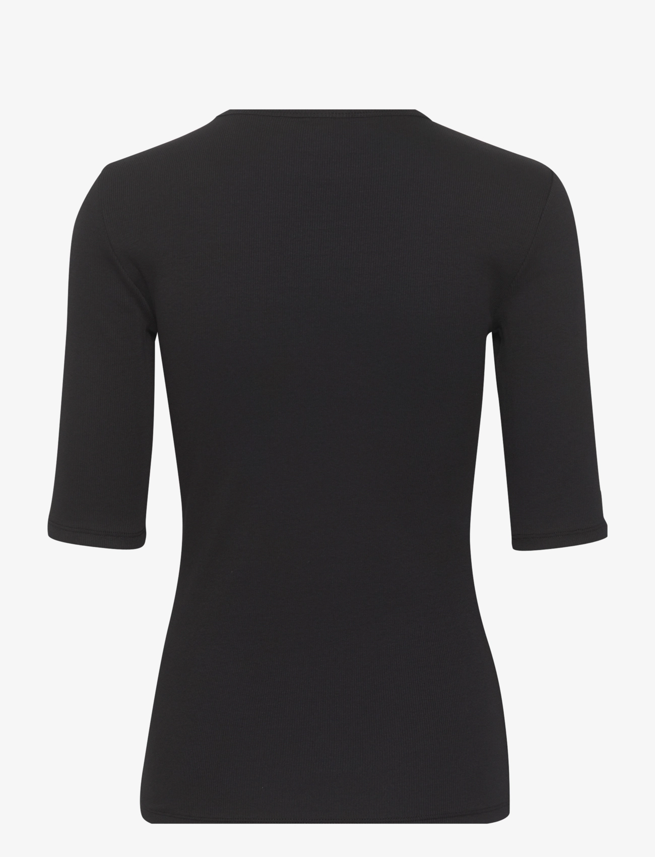 Gestuz - DrewGZ half sleeve logo top - black - 2