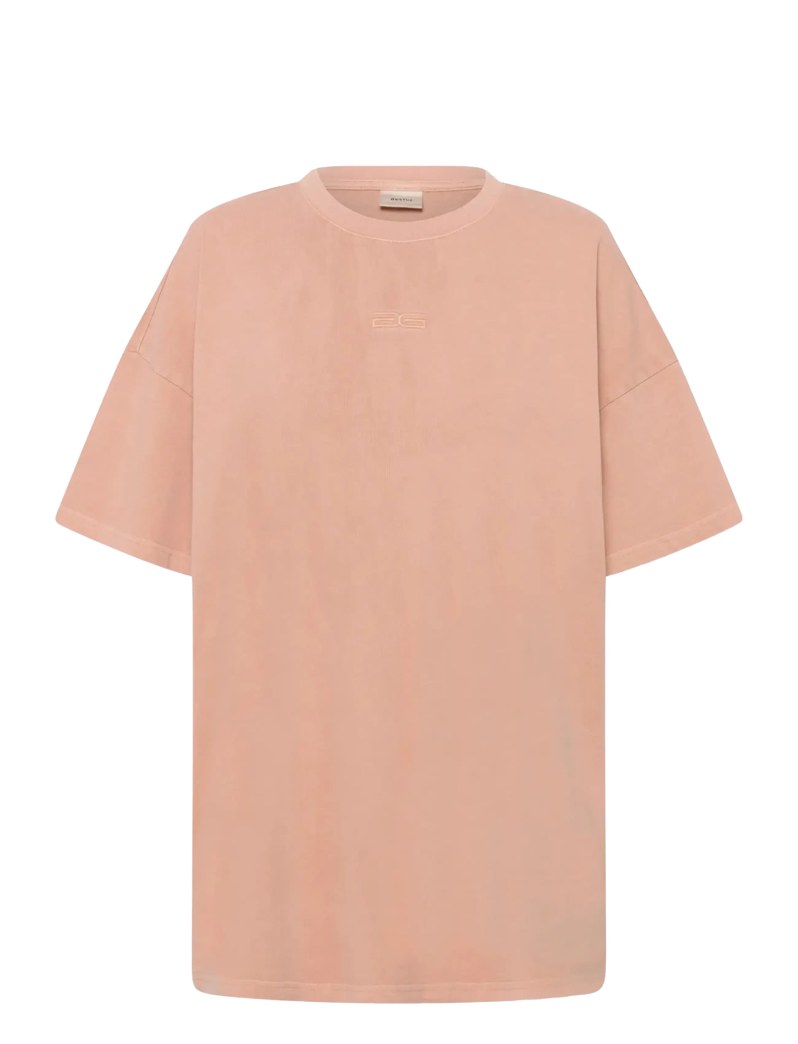 Gestuz JioGZ oversize tee - Gestuz - MAPLE SUGAR / pink/rose