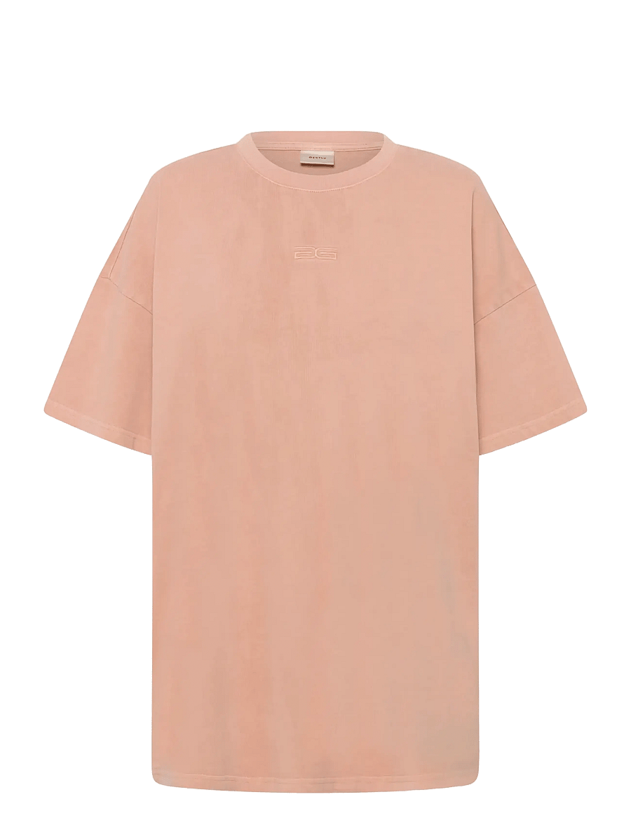 Gestuz - JioGZ oversize tee - t-shirts - maple sugar - 1