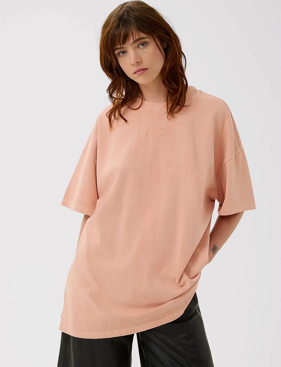 Gestuz - JioGZ oversize tee - t-shirts - maple sugar - 0
