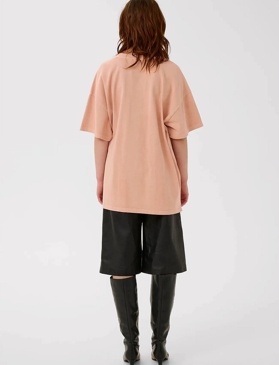 Gestuz - JioGZ oversize tee - t-shirts - maple sugar - 4