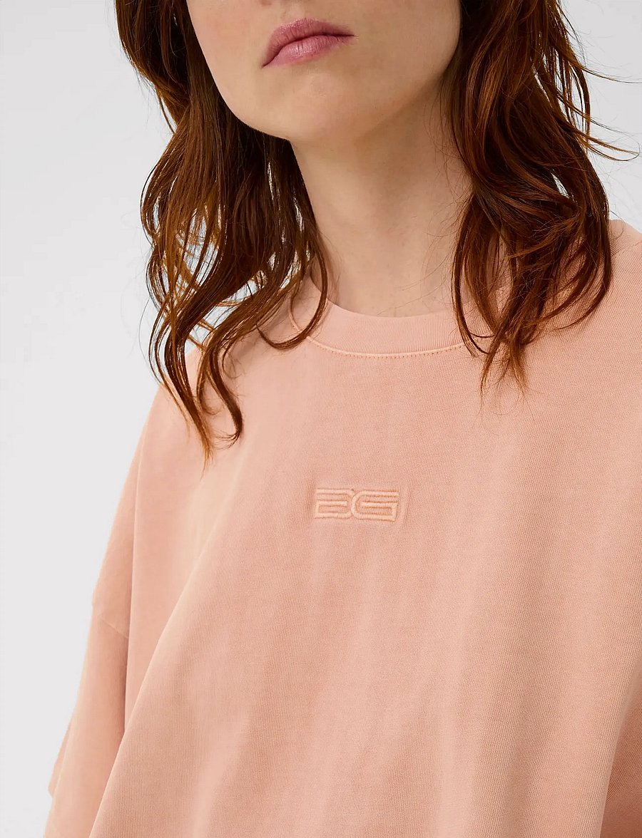 Gestuz - JioGZ oversize tee - t-shirts - maple sugar - 5