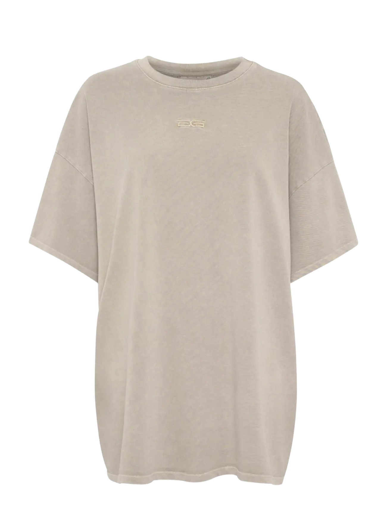 GESTUZ Jiogz Oversize Tee Grau - S - Damen