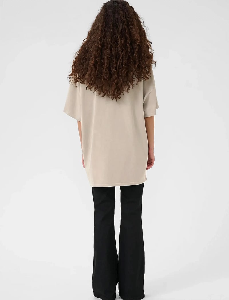 Gestuz - JioGZ oversize tee - t-shirts - silver sage - 4