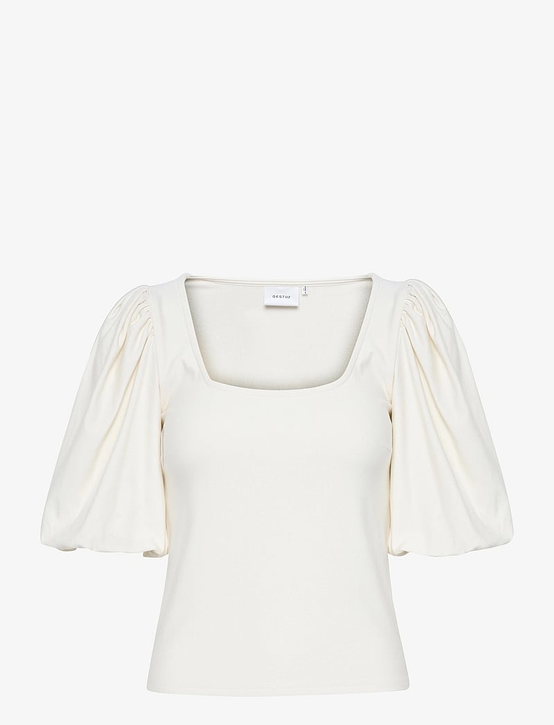 Gestuz - RifaGZ balloon top - t-shirts - birch - 1