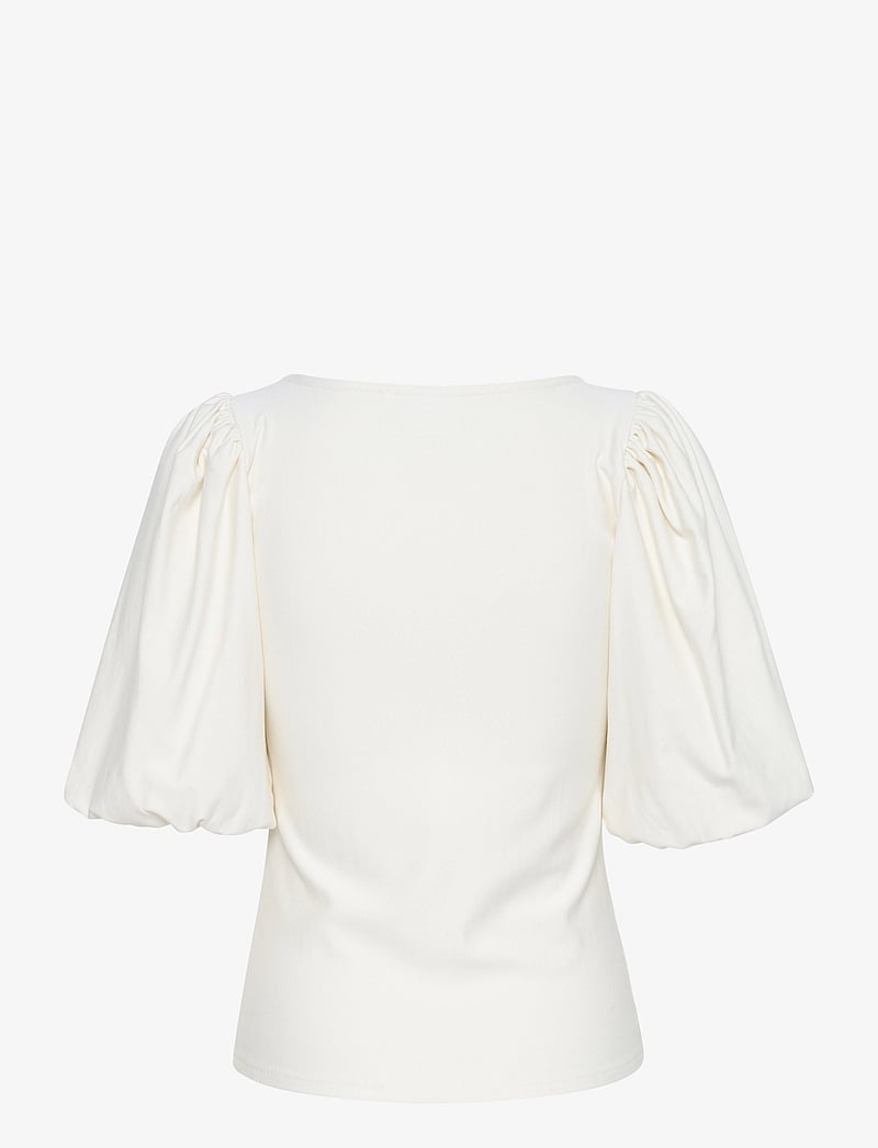 Gestuz - RifaGZ balloon top - t-shirts - birch - 2