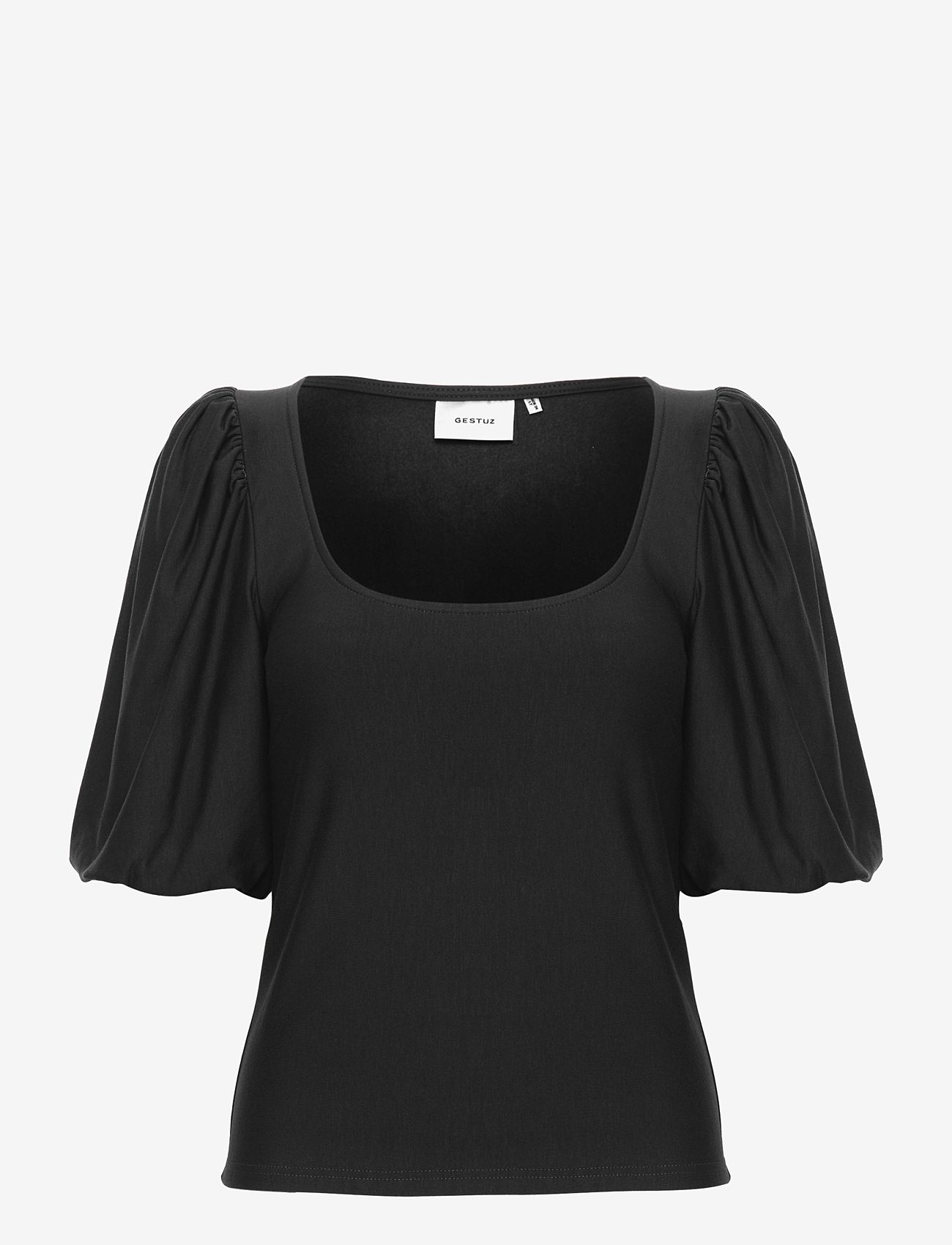 Gestuz - RifaGZ balloon top - t-shirts - black - 1