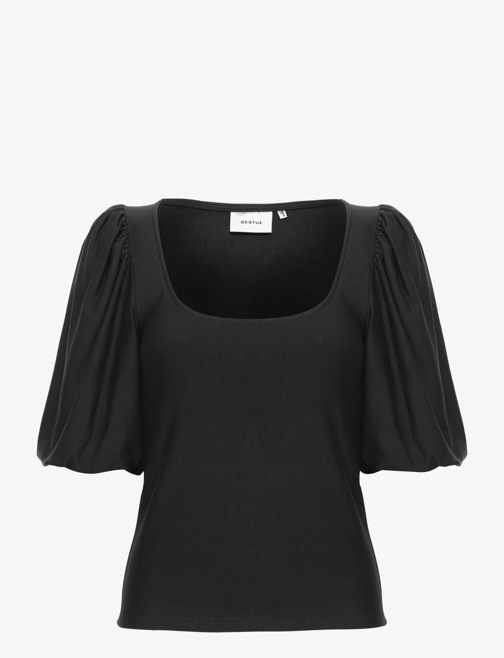 Gestuz - RifaGZ balloon top - t-shirts - black - 1