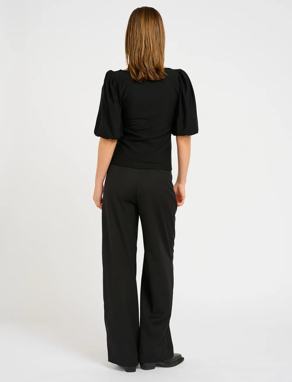 Gestuz - RifaGZ balloon top - t-shirts - black - 4