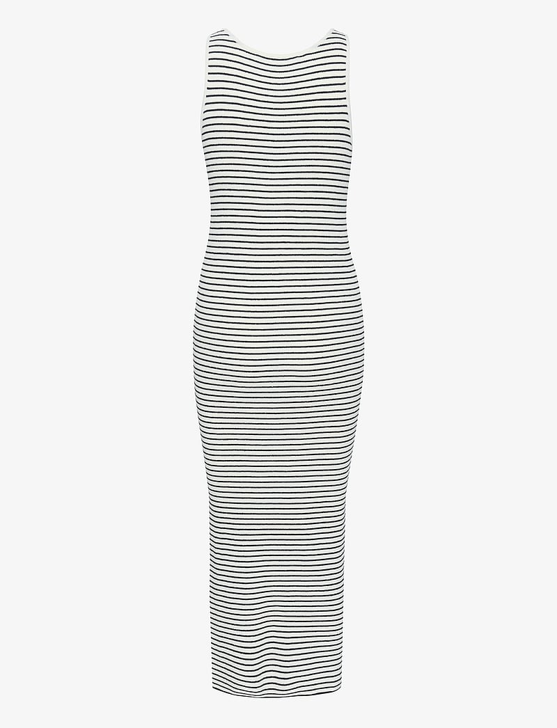 Gestuz - StinaGZ dress - t-shirt-kleider - afterglow/black striped - 2