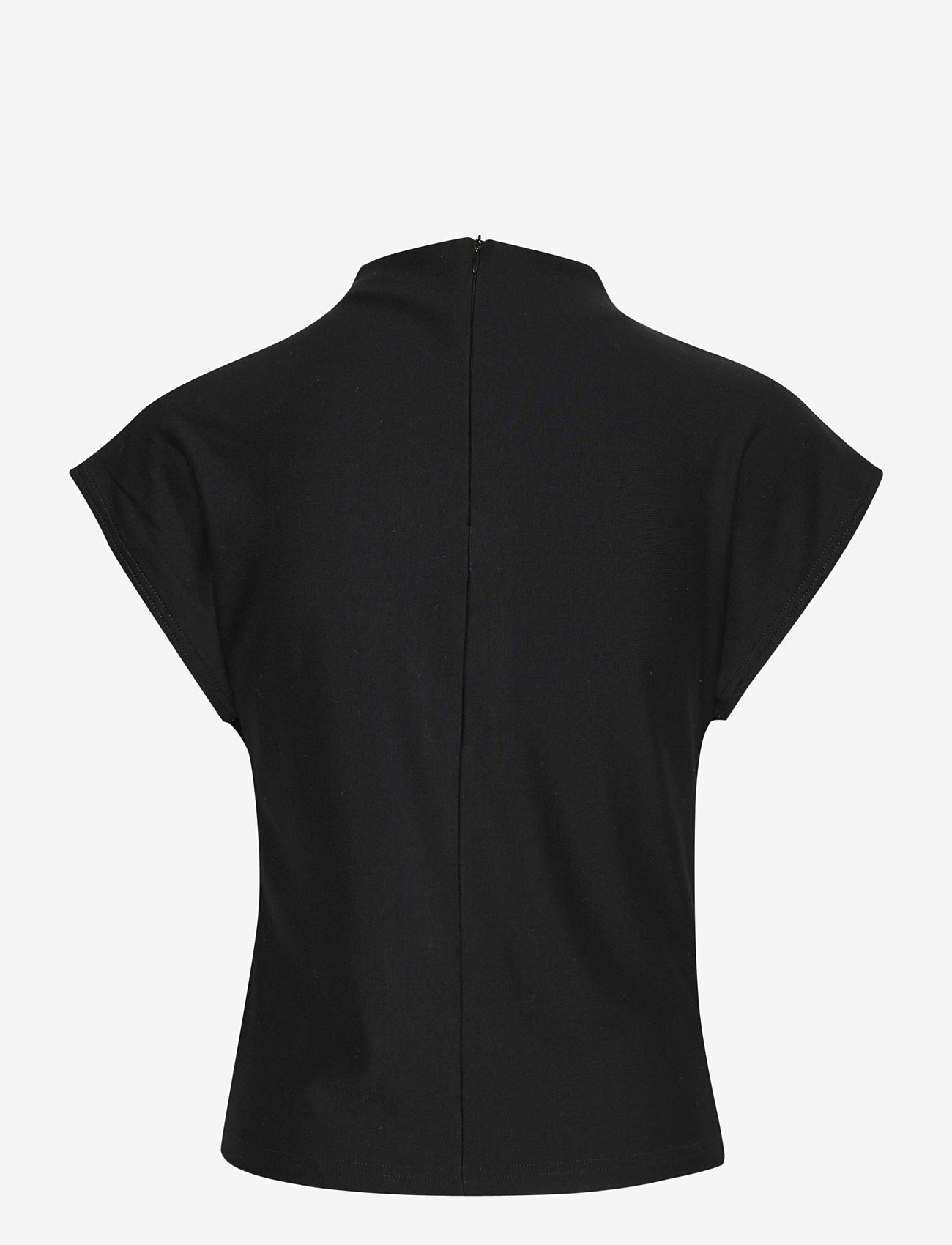 Gestuz - RifaGZ tee - short-sleeved blouses - black - 1