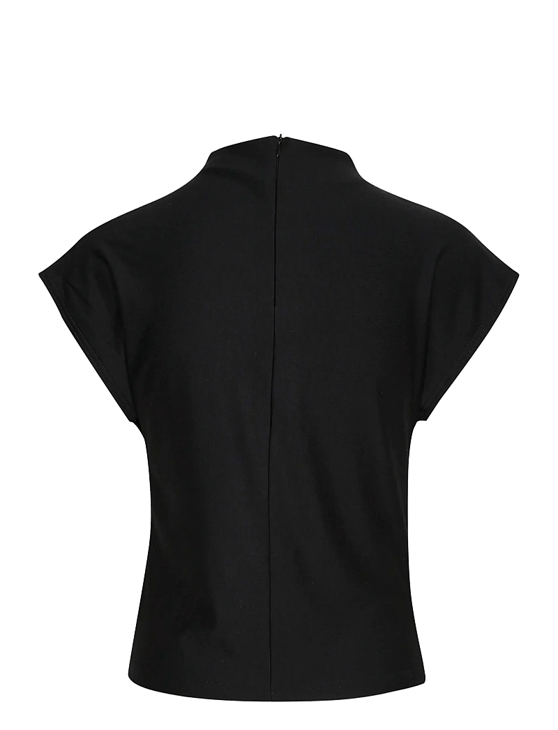 Gestuz - RifaGZ tee NOOS - kortærmede bluser - black - 2