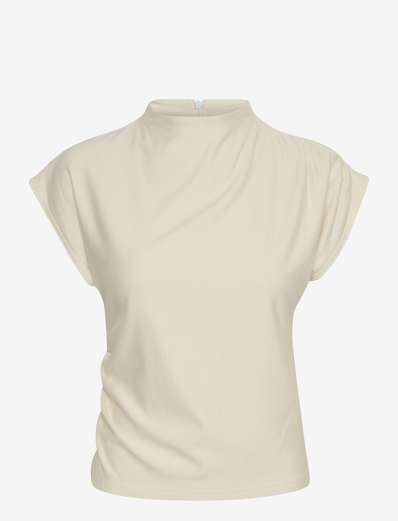 Gestuz - RifaGZ tee NOOS - palaidinės trumpomis rankovėmis - egret - 0