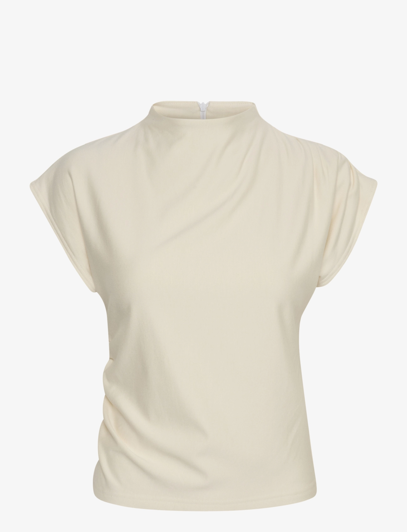 Gestuz RifaGZ tee NOOS - Blouses & Overhemden - EGRET / cream