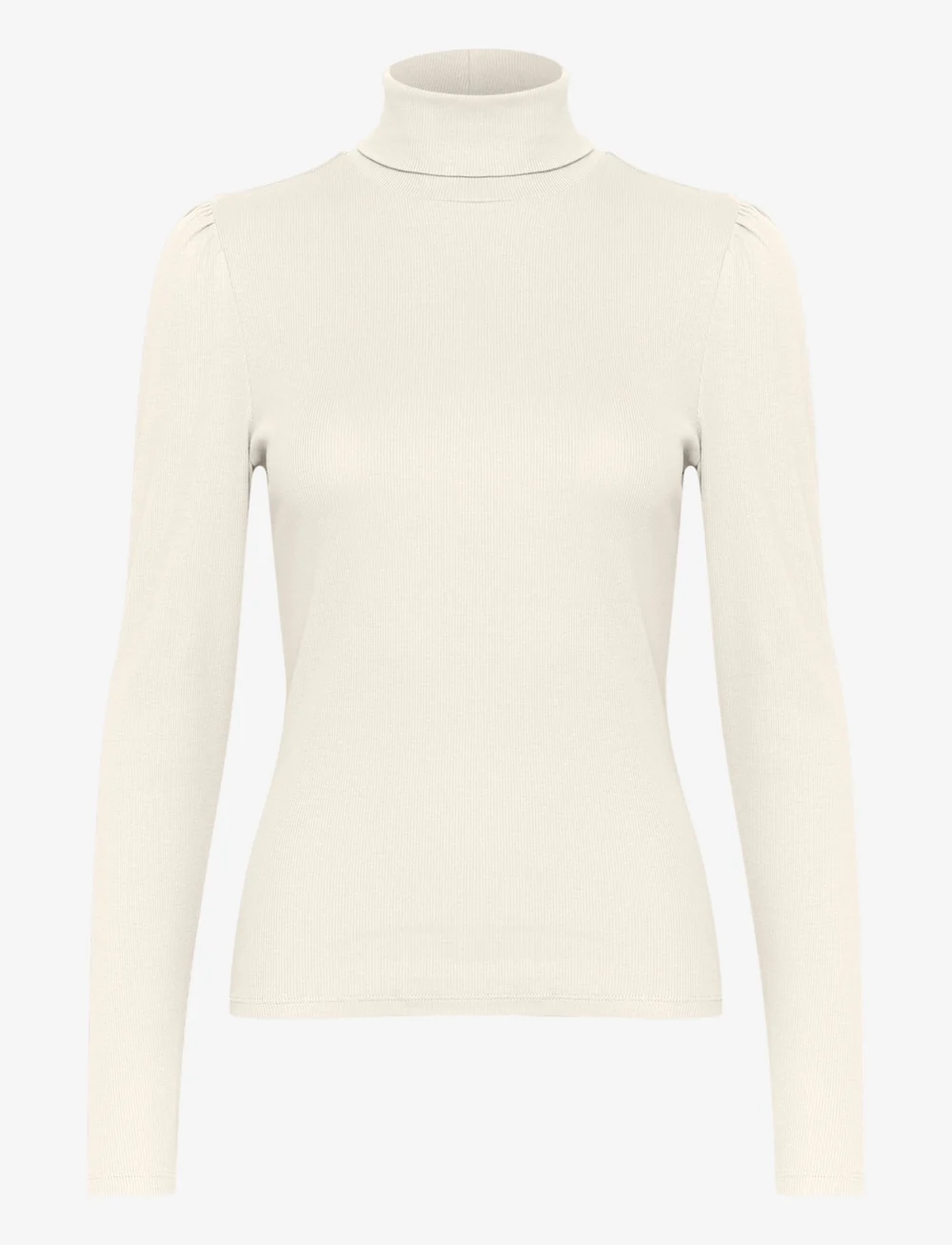 Gestuz - DrewGZ rollneck puff NOOS - rullekraver - egret - 1