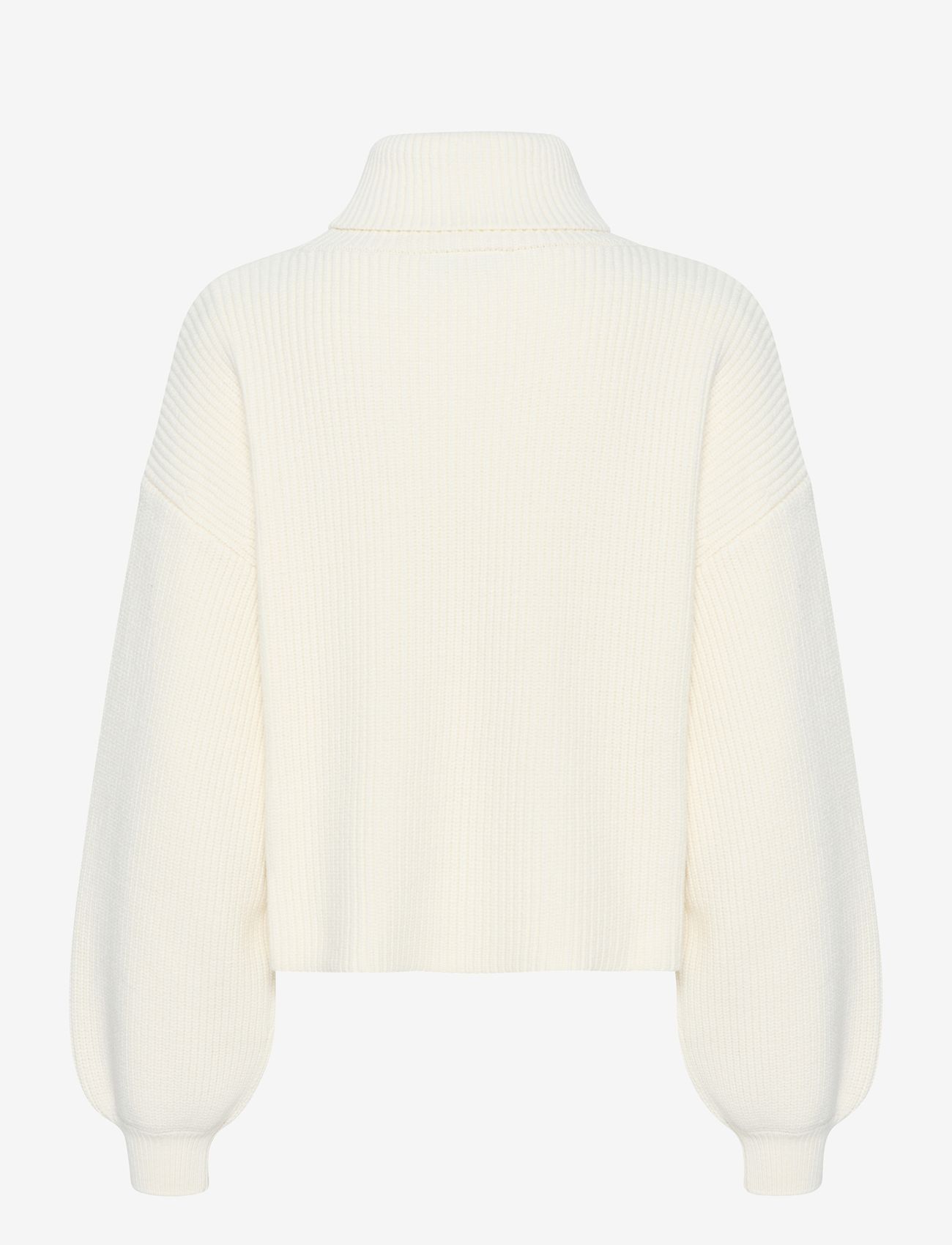 Gestuz - MebaGZ short pullover NOOS - efterårstøj - egret - 1