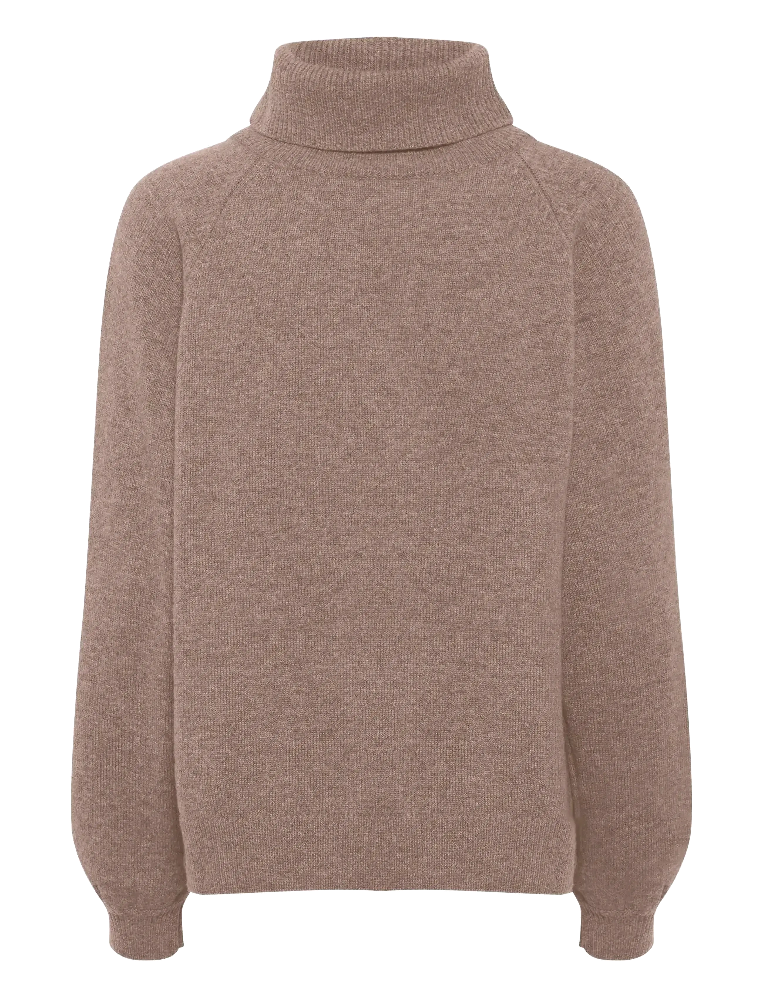 Gestuz ManziGZ wool rollneck NOOS - Stickat - CHESTNUT MELANGE / brown