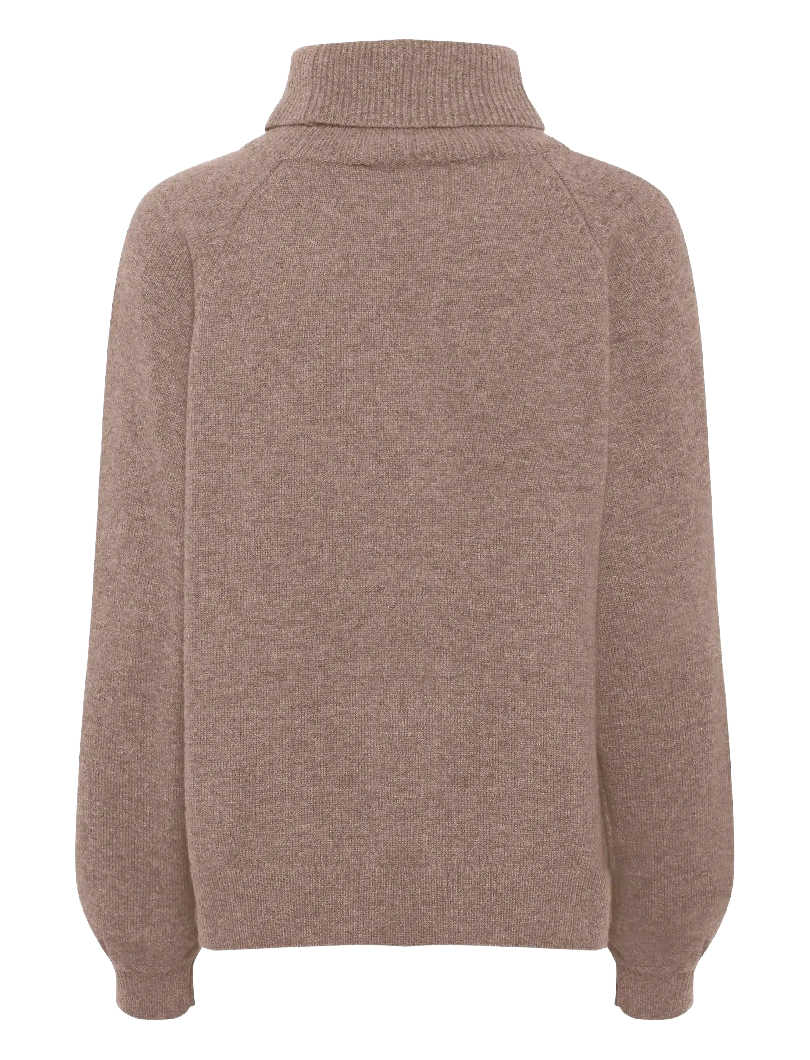 Gestuz - ManziGZ wool rollneck NOOS - pologenser - chestnut melange - 2