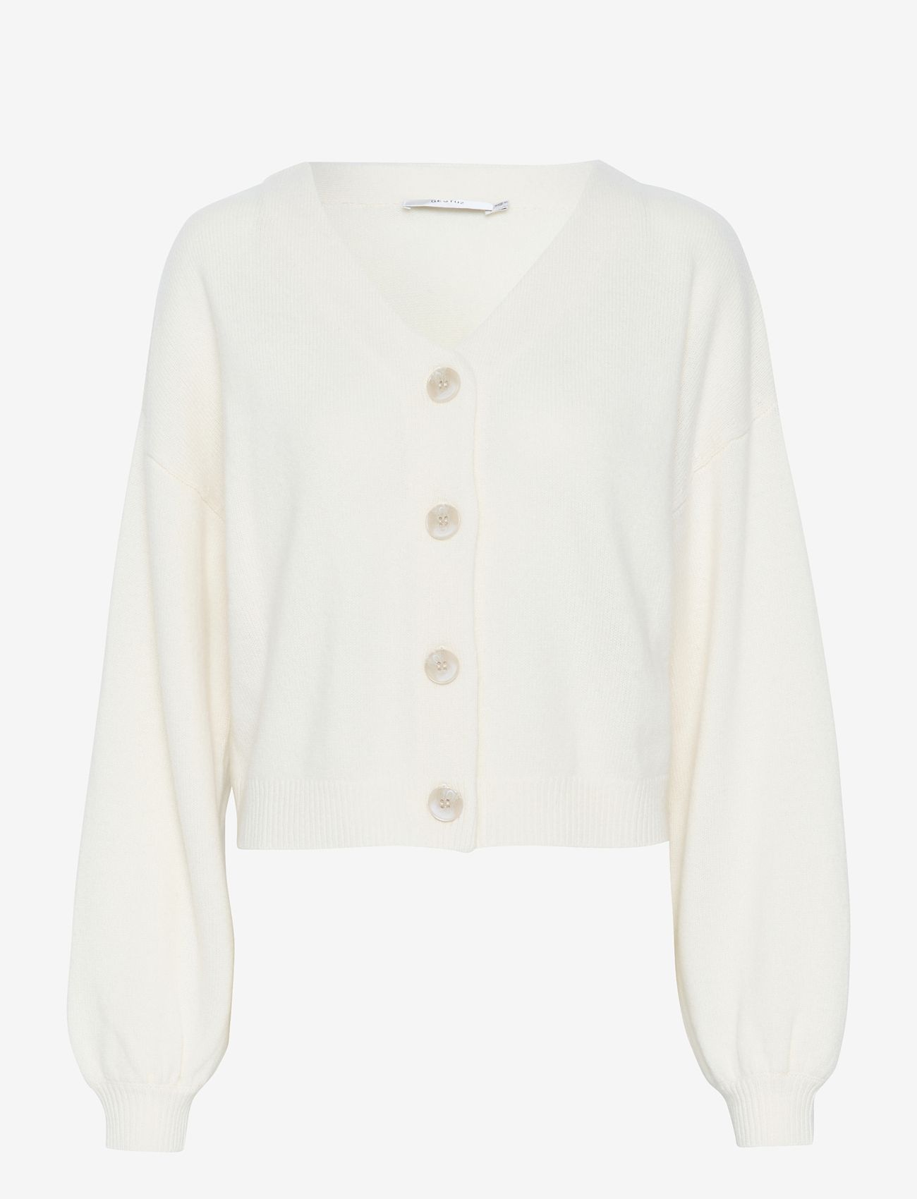 Gestuz - ManziGZ wool cardigan NOOS - koftor - egret - 1