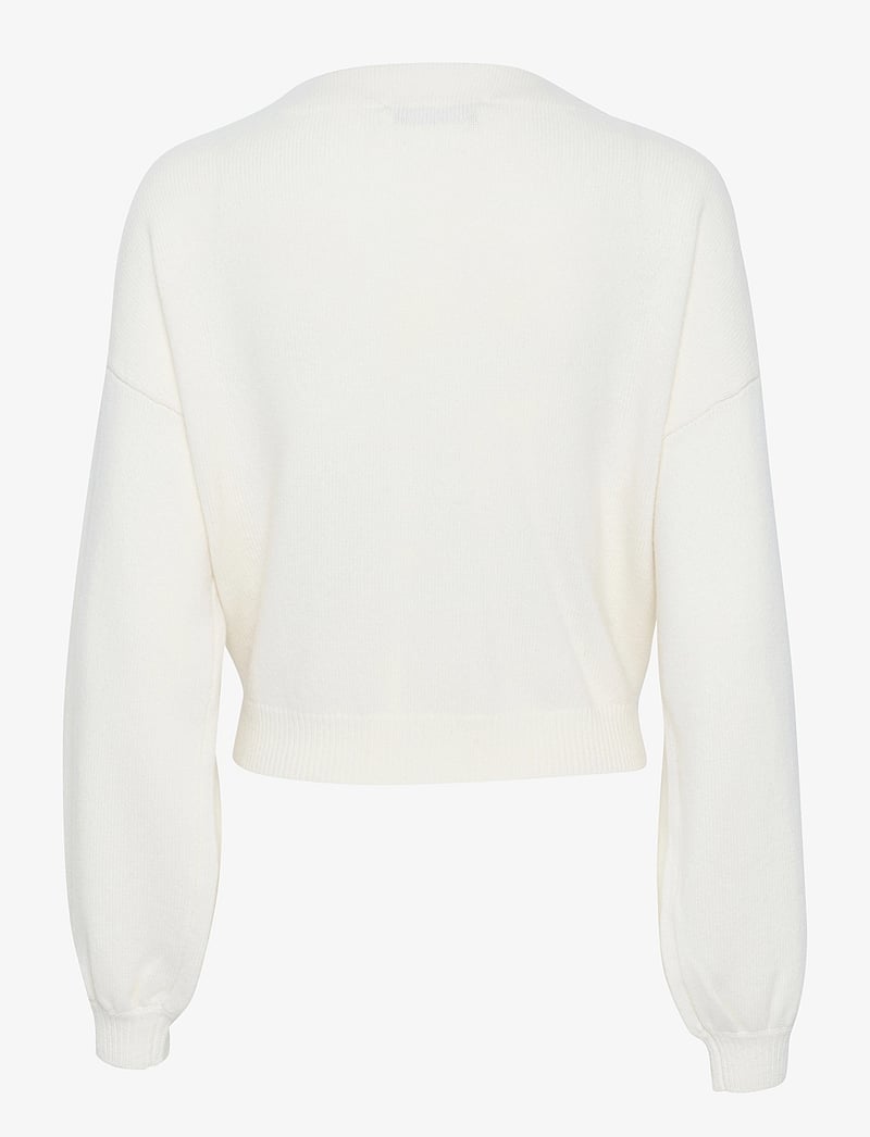 Gestuz - ManziGZ wool cardigan NOOS - koftor - egret - 2