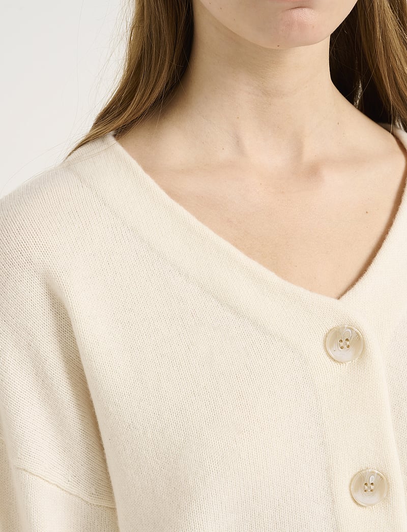 Gestuz - ManziGZ wool cardigan NOOS - koftor - egret - 5