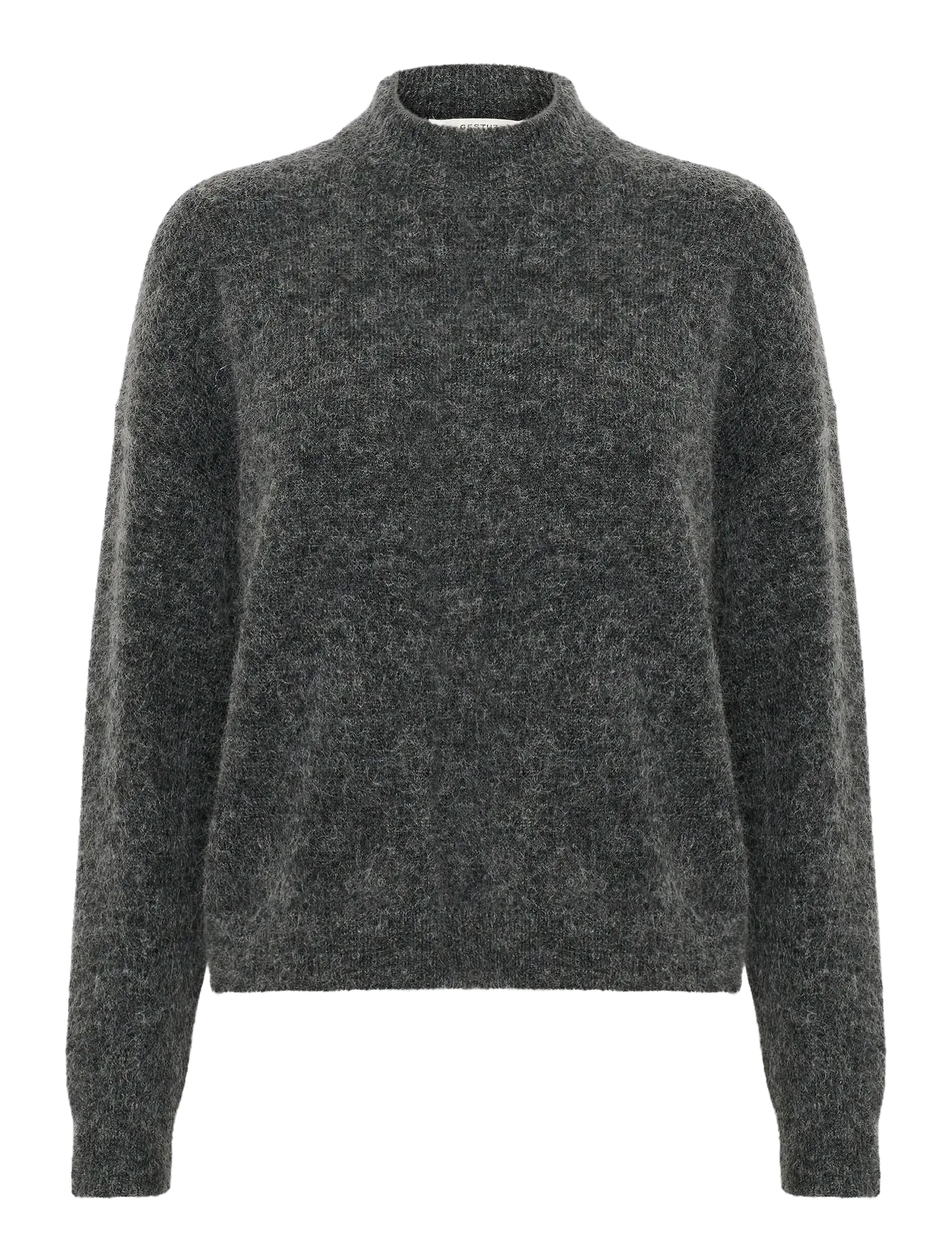 Gestuz DebbieGZ pullover NOOS - Clothing - CHARCOAL MELANGE / grey