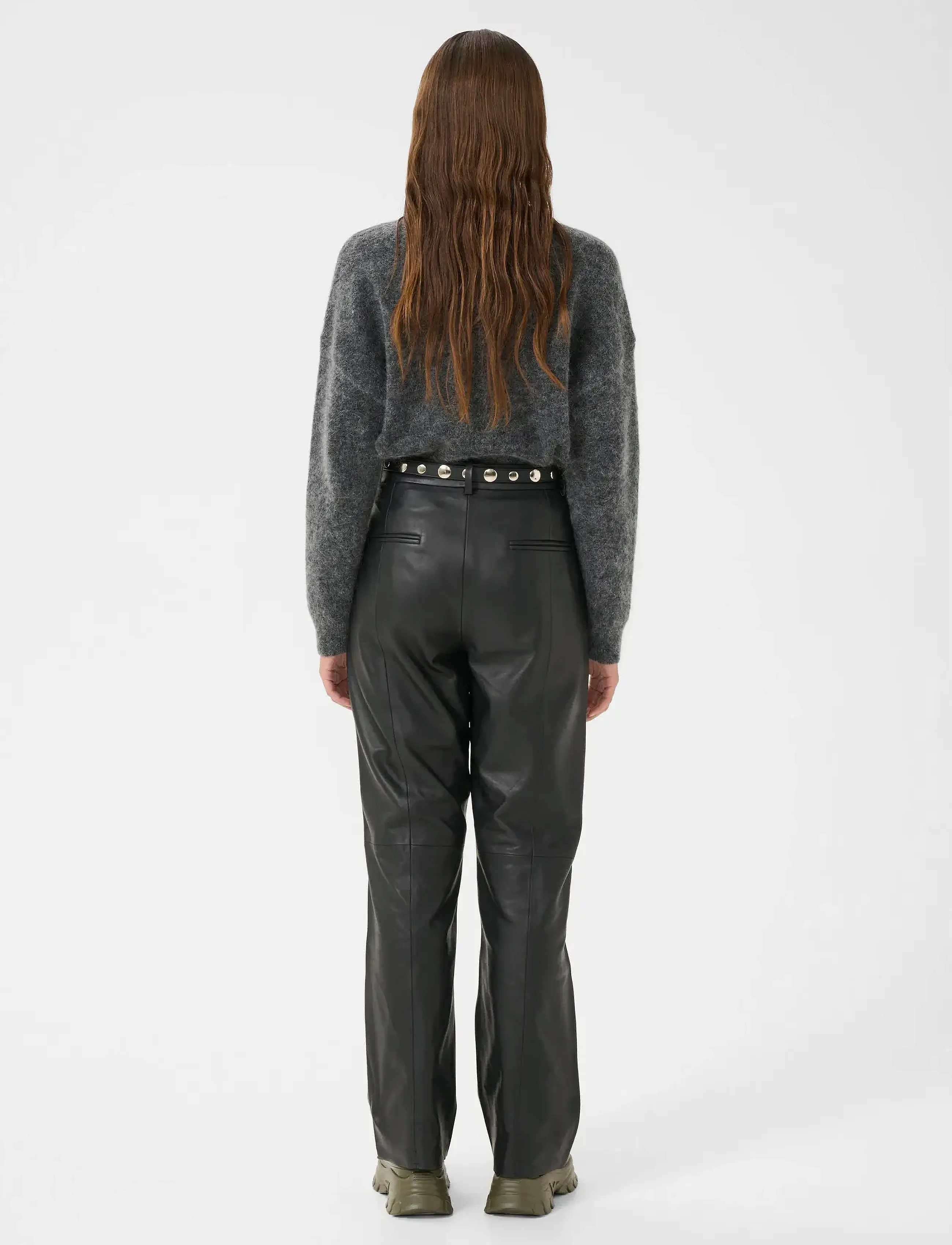 Gestuz - DebbieGZ pullover NOOS - pullover - charcoal melange - 4