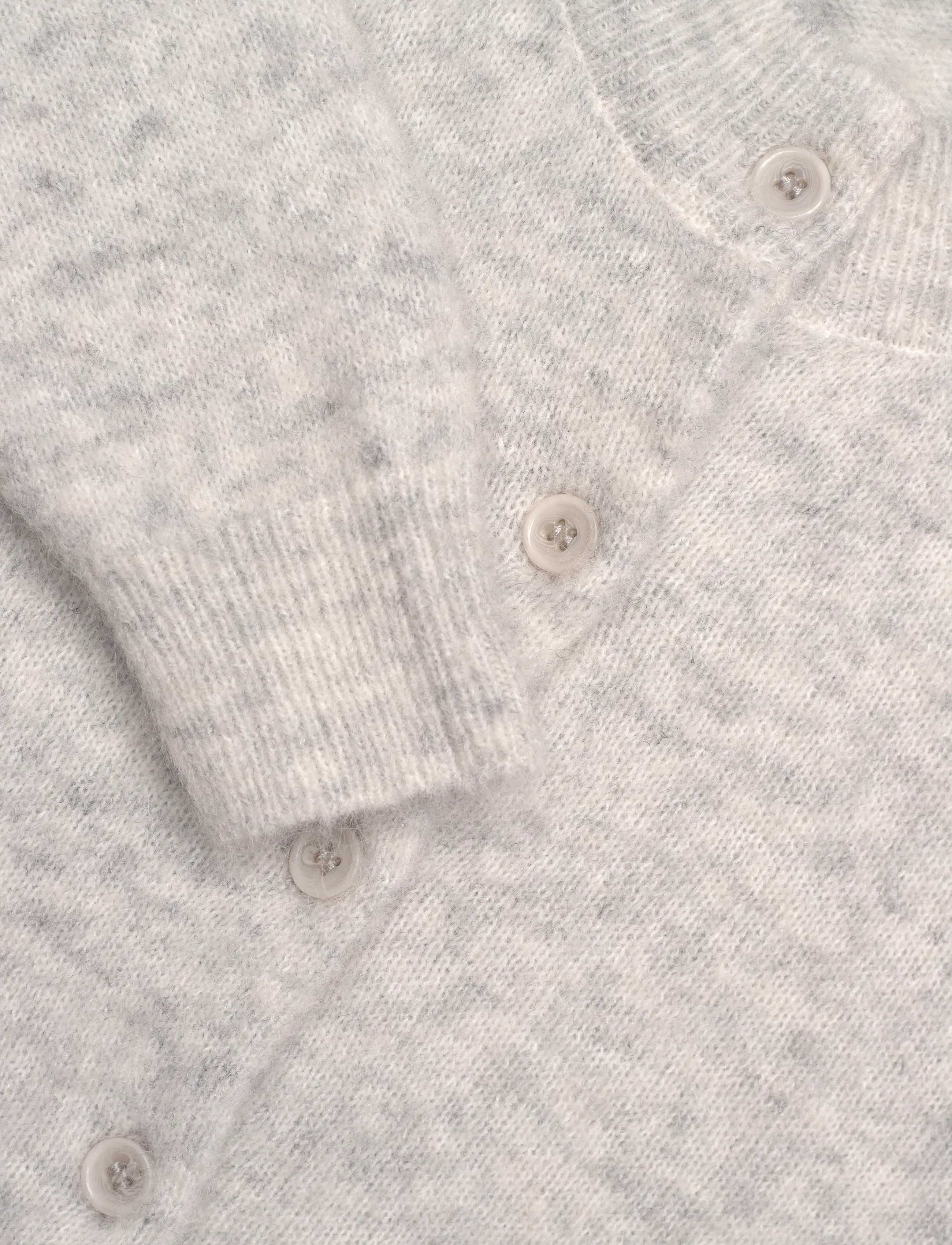 Gestuz - DebbieGZ cardigan NOOS - koftor - blizzard melange - 2