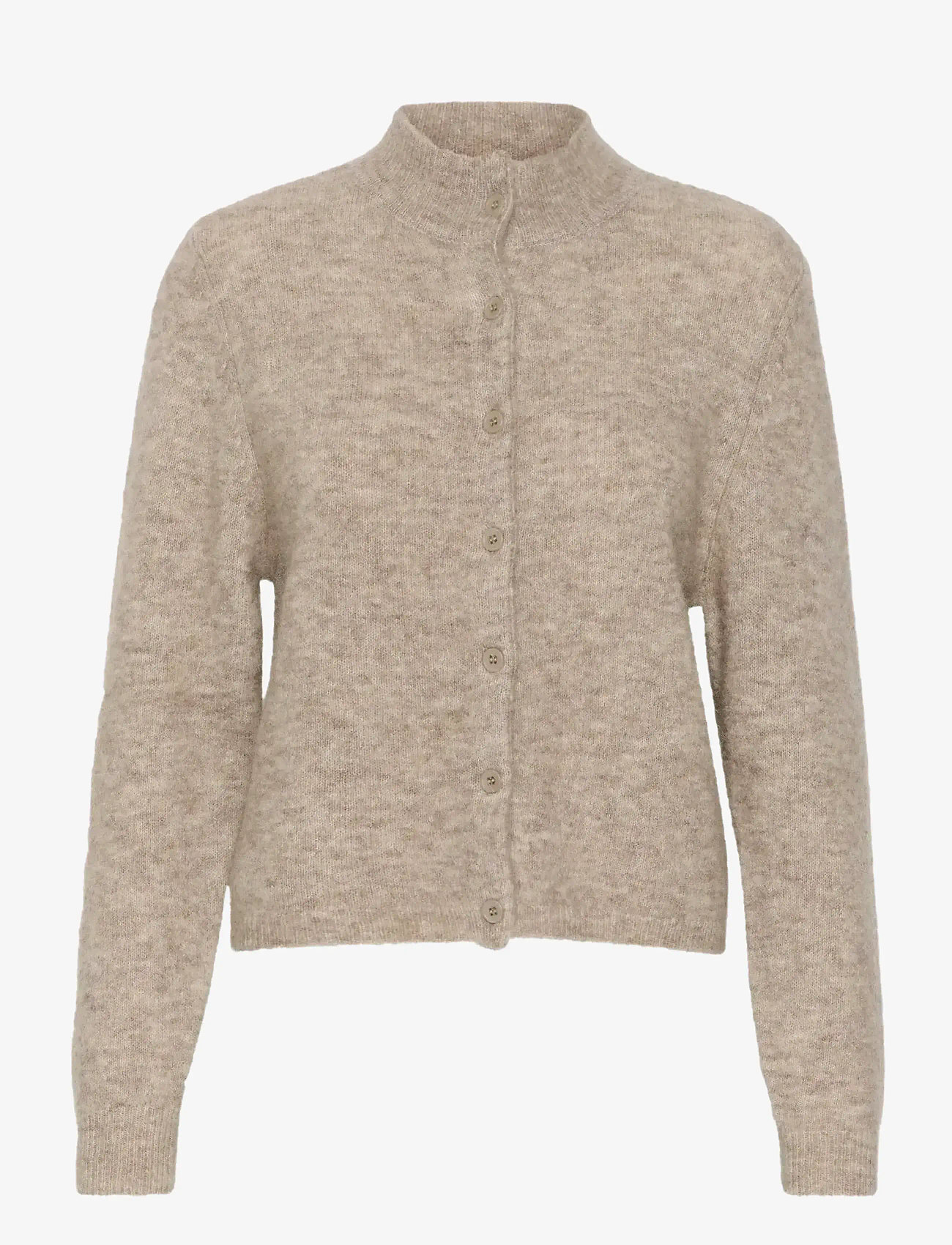 Gestuz - DebbieGZ cardigan NOOS - cardigans - warm sand melange - 1