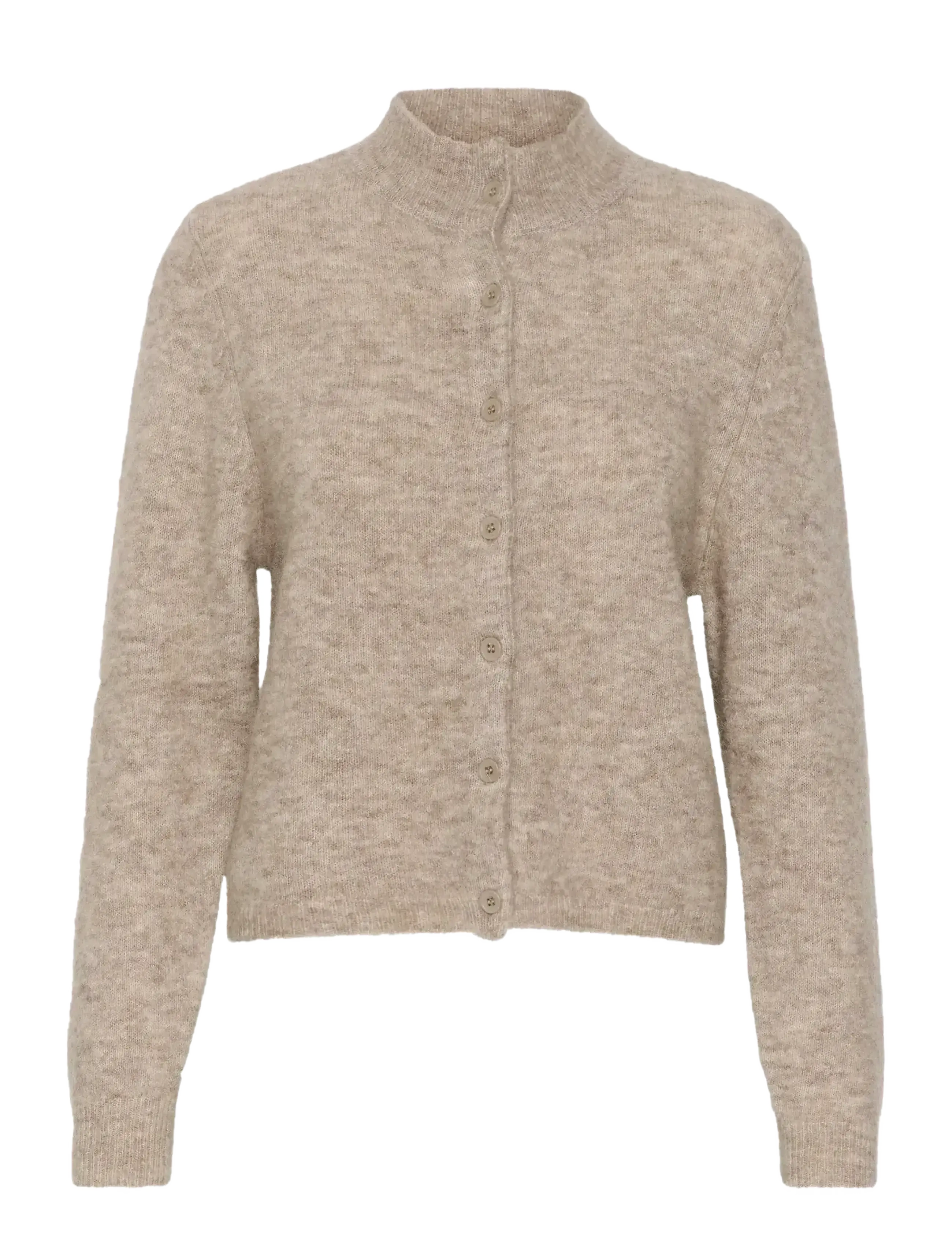 Gestuz DebbieGZ cardigan NOOS - Cardigans - WARM SAND MELANGE / beige