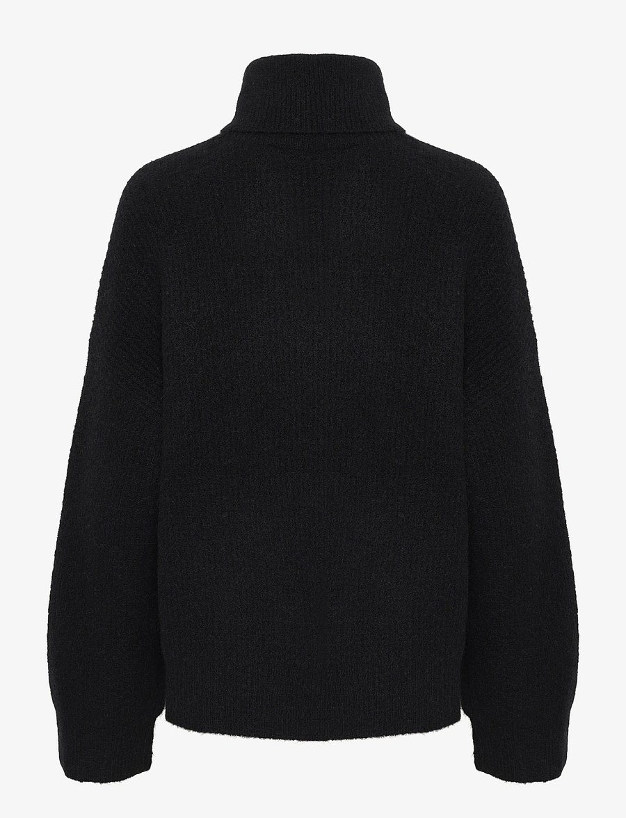 Gestuz - AlphaGZ rollneck NOOS - turtlenecks - black - 2