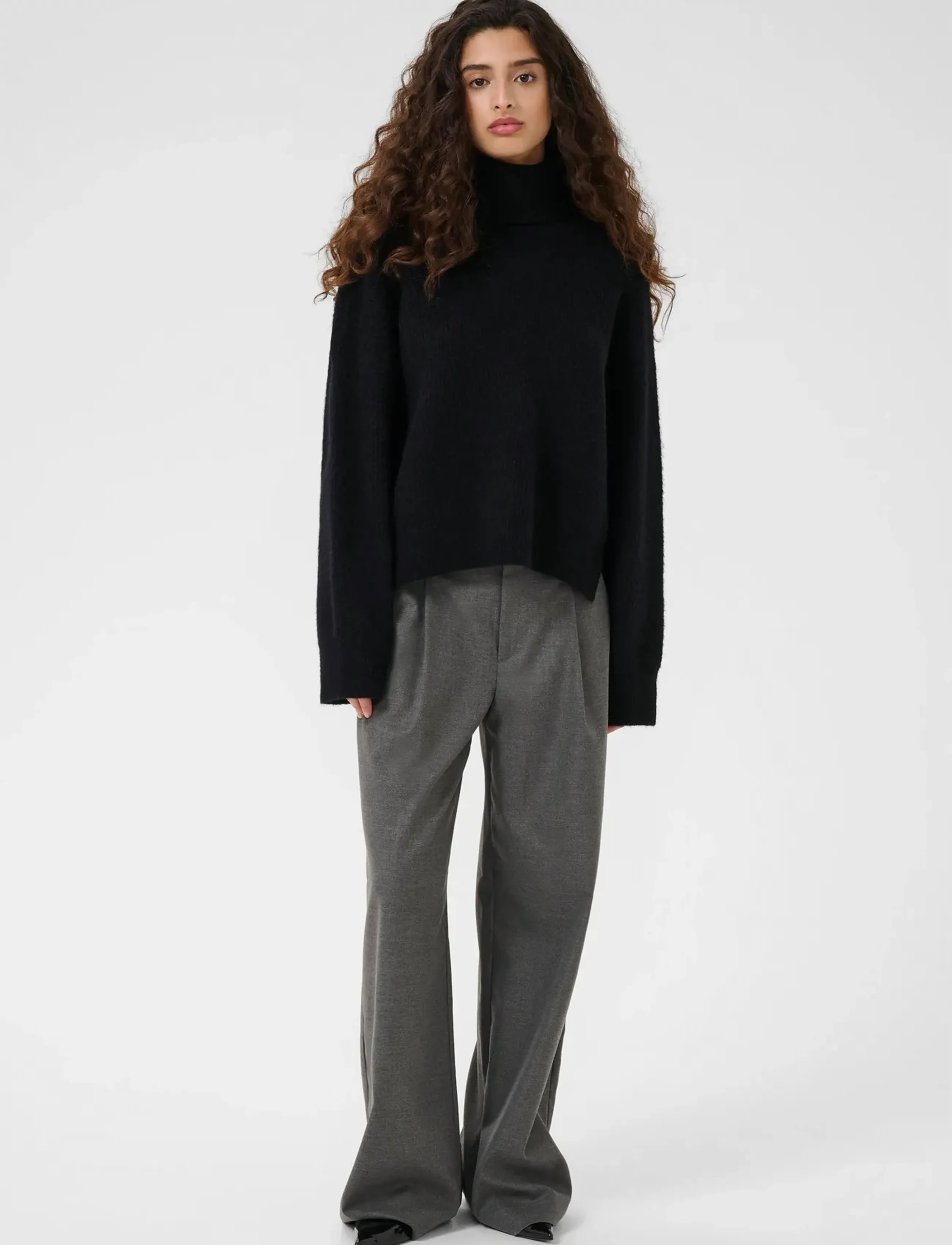 Gestuz - AlphaGZ rollneck NOOS - turtlenecks - black - 3