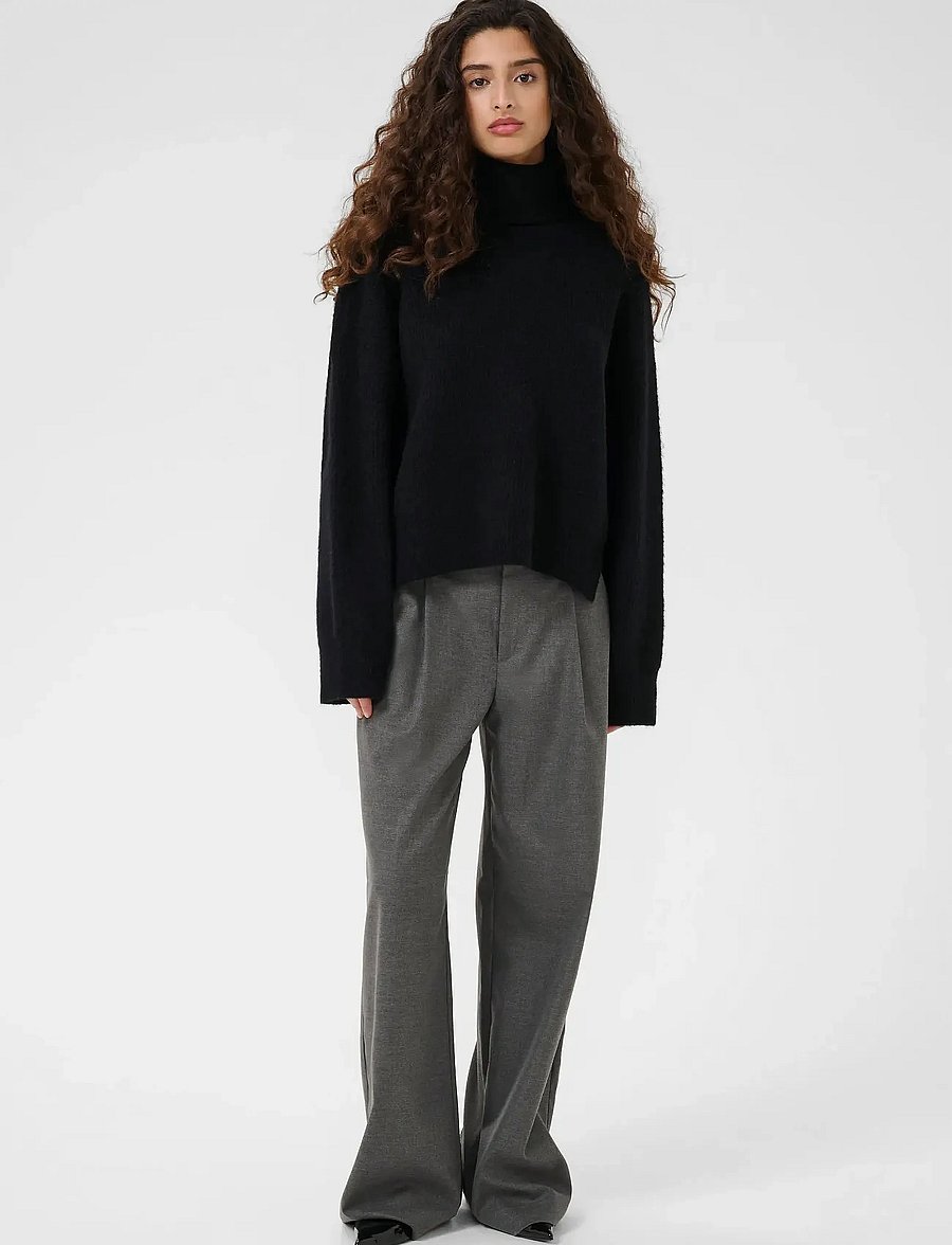 Gestuz - AlphaGZ rollneck NOOS - turtlenecks - black - 3