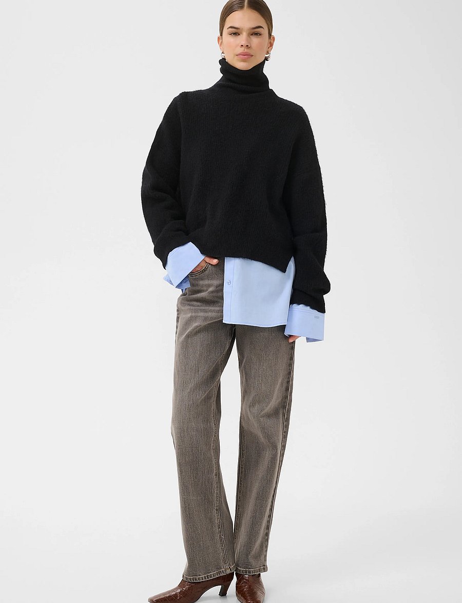 Gestuz - AlphaGZ rollneck NOOS - turtlenecks - black - 5