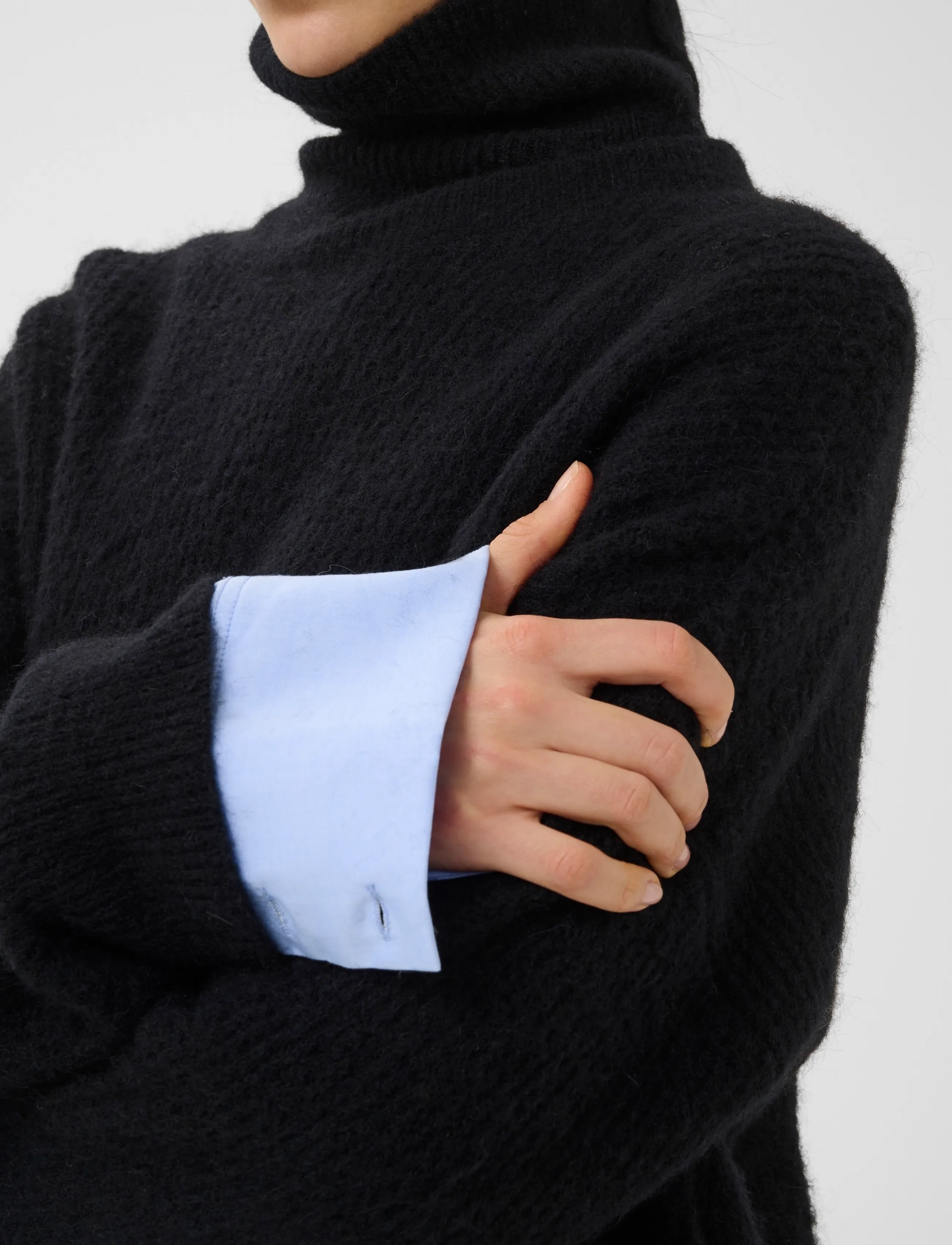 Gestuz AlphaGZ rollneck NOOS - Sünnipäev - BLACK / black