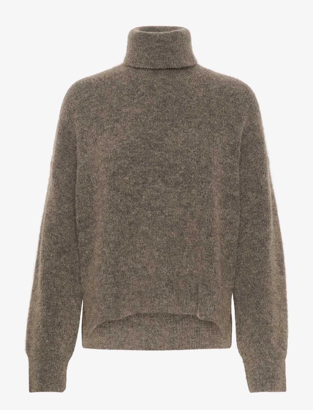 Gestuz - AlphaGZ rollneck NOOS - coltruien - dark sand melange - 1