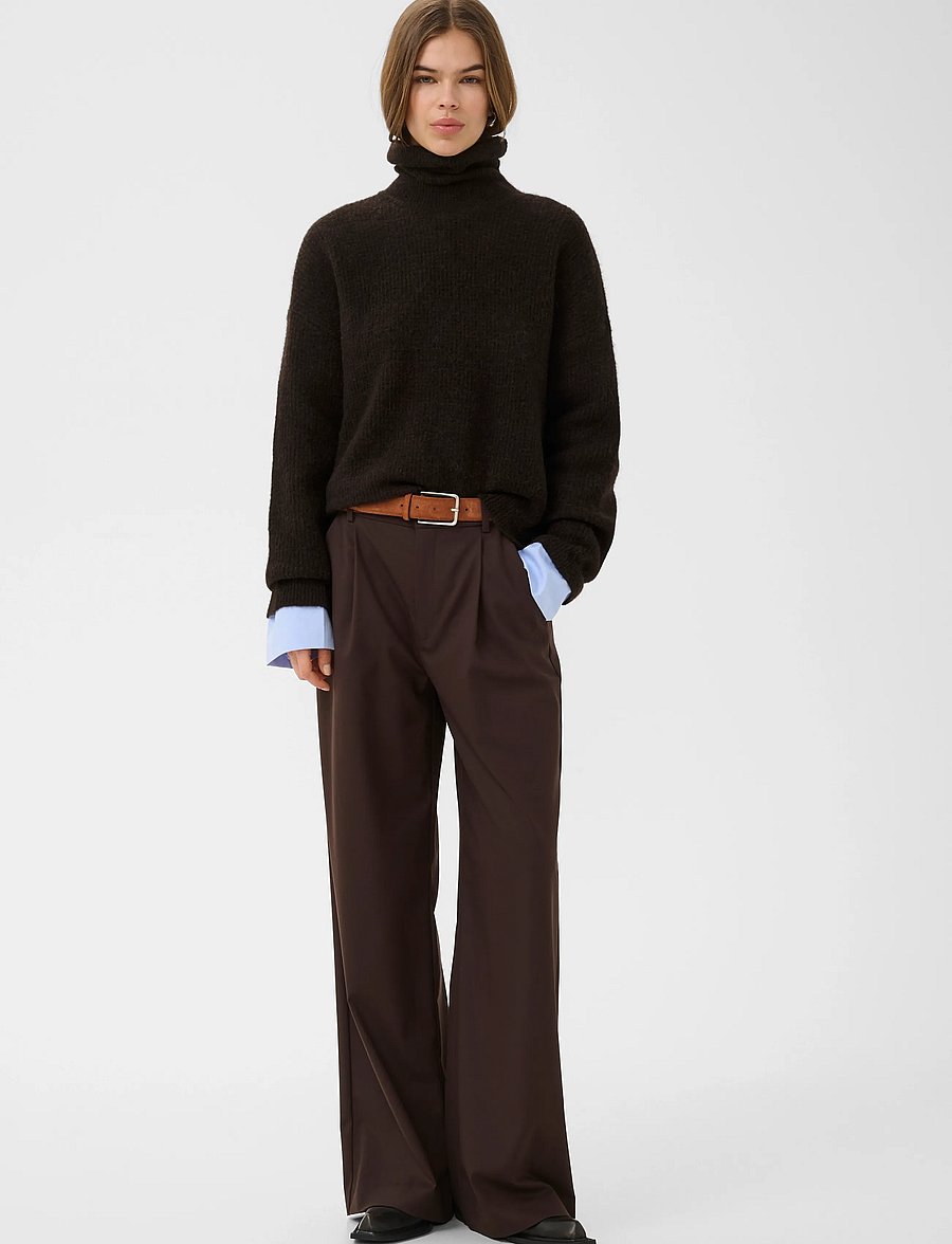Gestuz - AlphaGZ rollneck NOOS - turtlenecks - ganache melange - 3